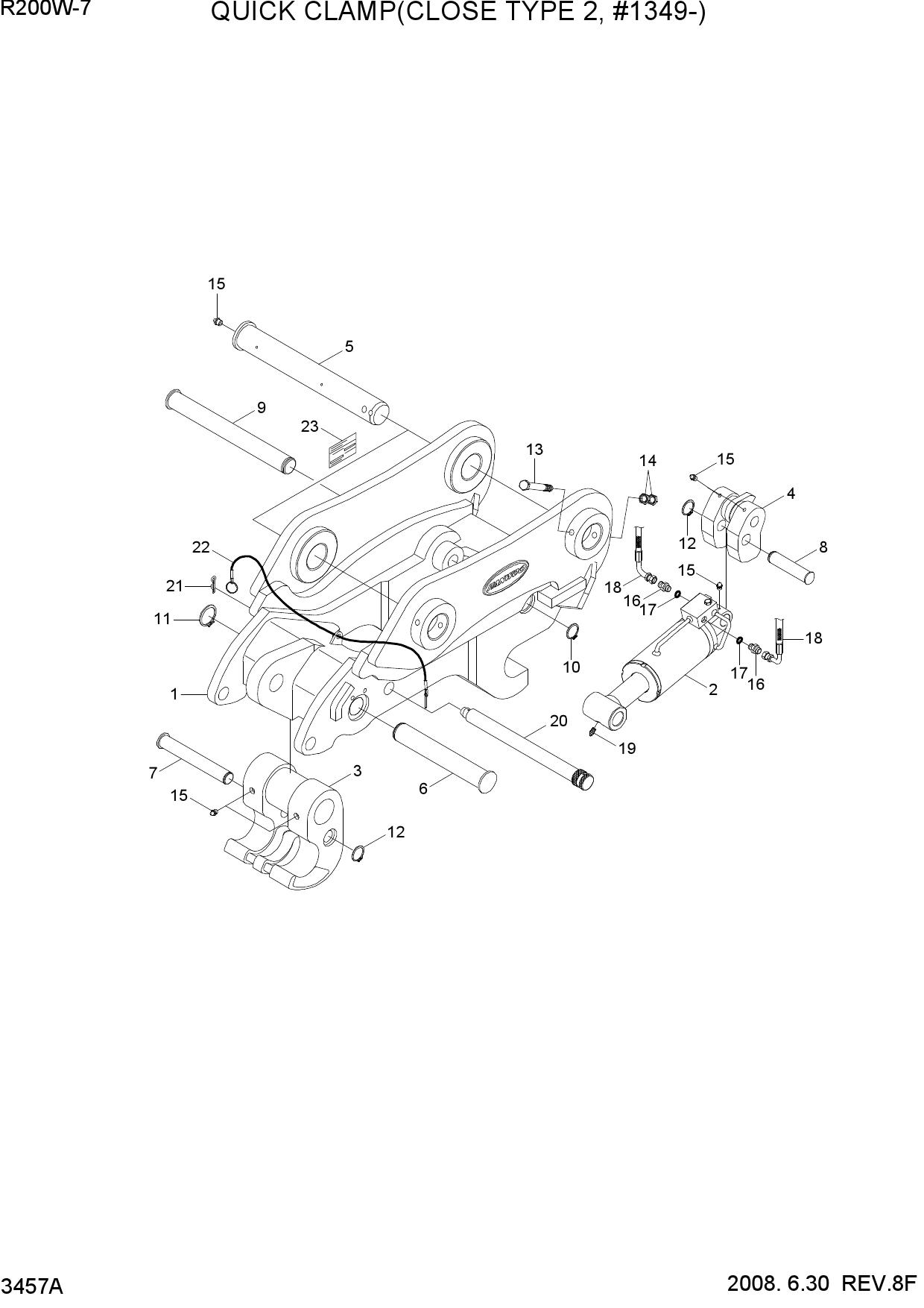 QUICK CLAMP(CLOSE TYPE 2, #1349-)