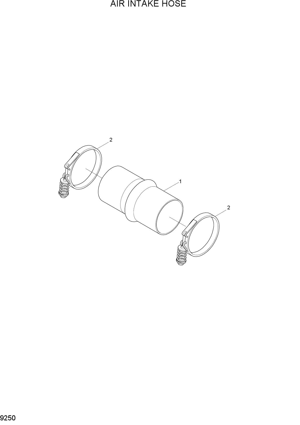 AIR INTAKE HOSE