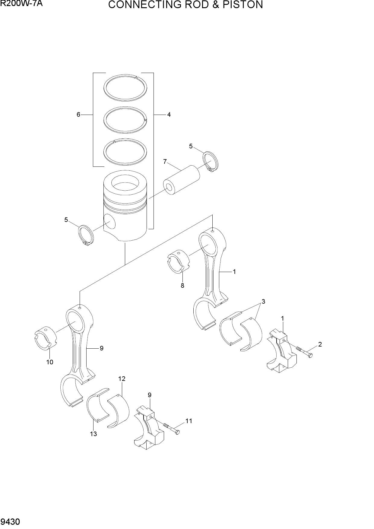 CONNECTING ROD & PISTON