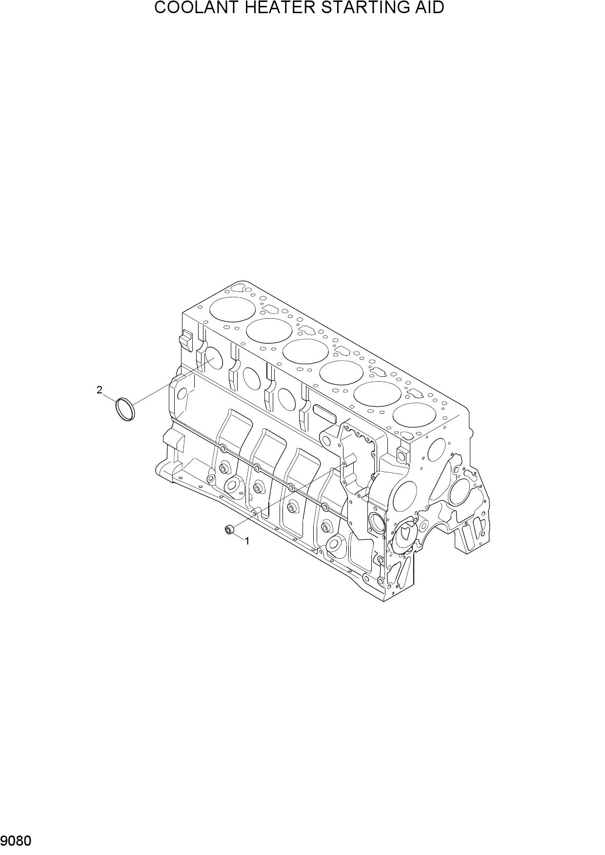 COOLANT HEATER STARTING AID