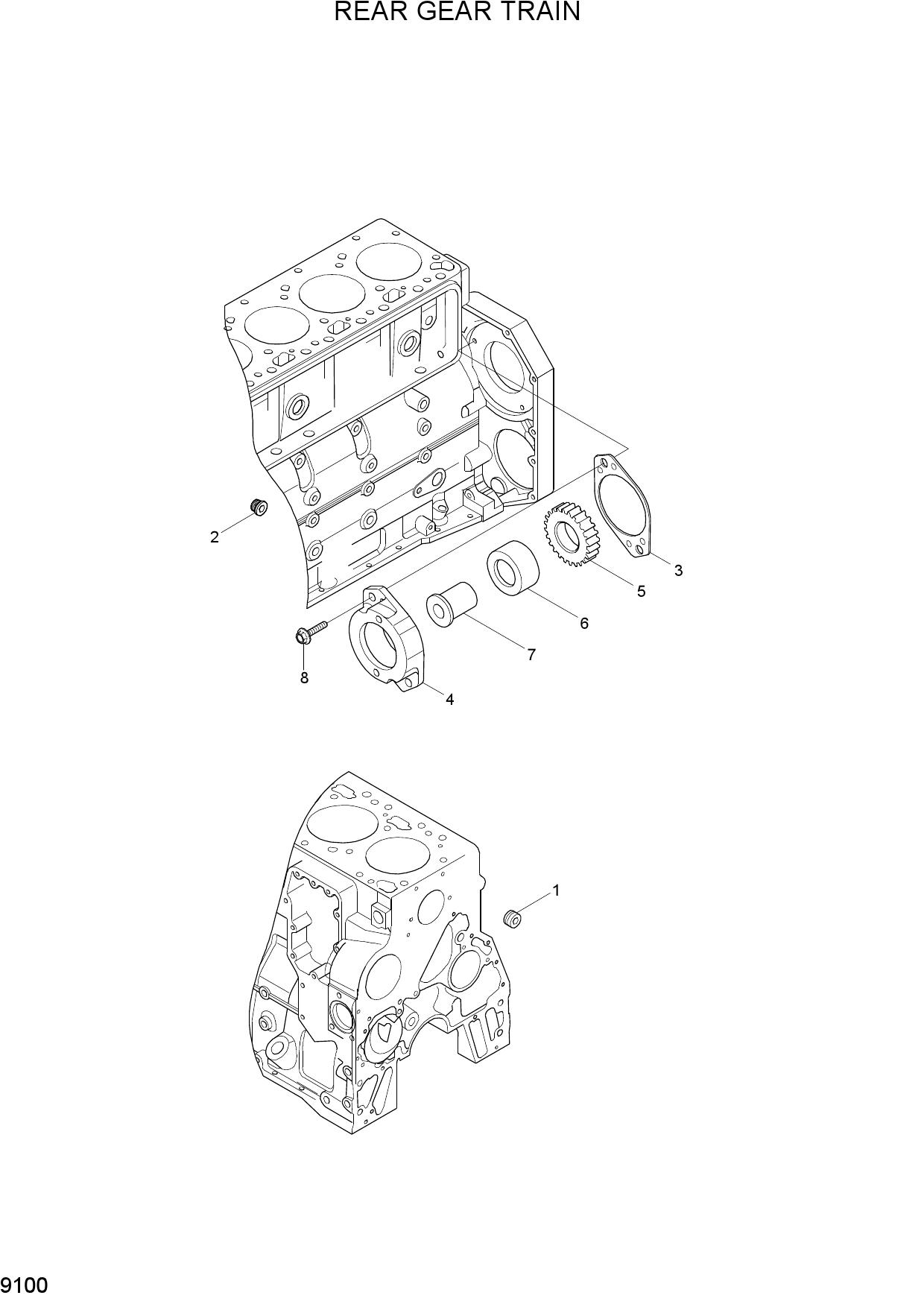 REAR GEAR TRAIN