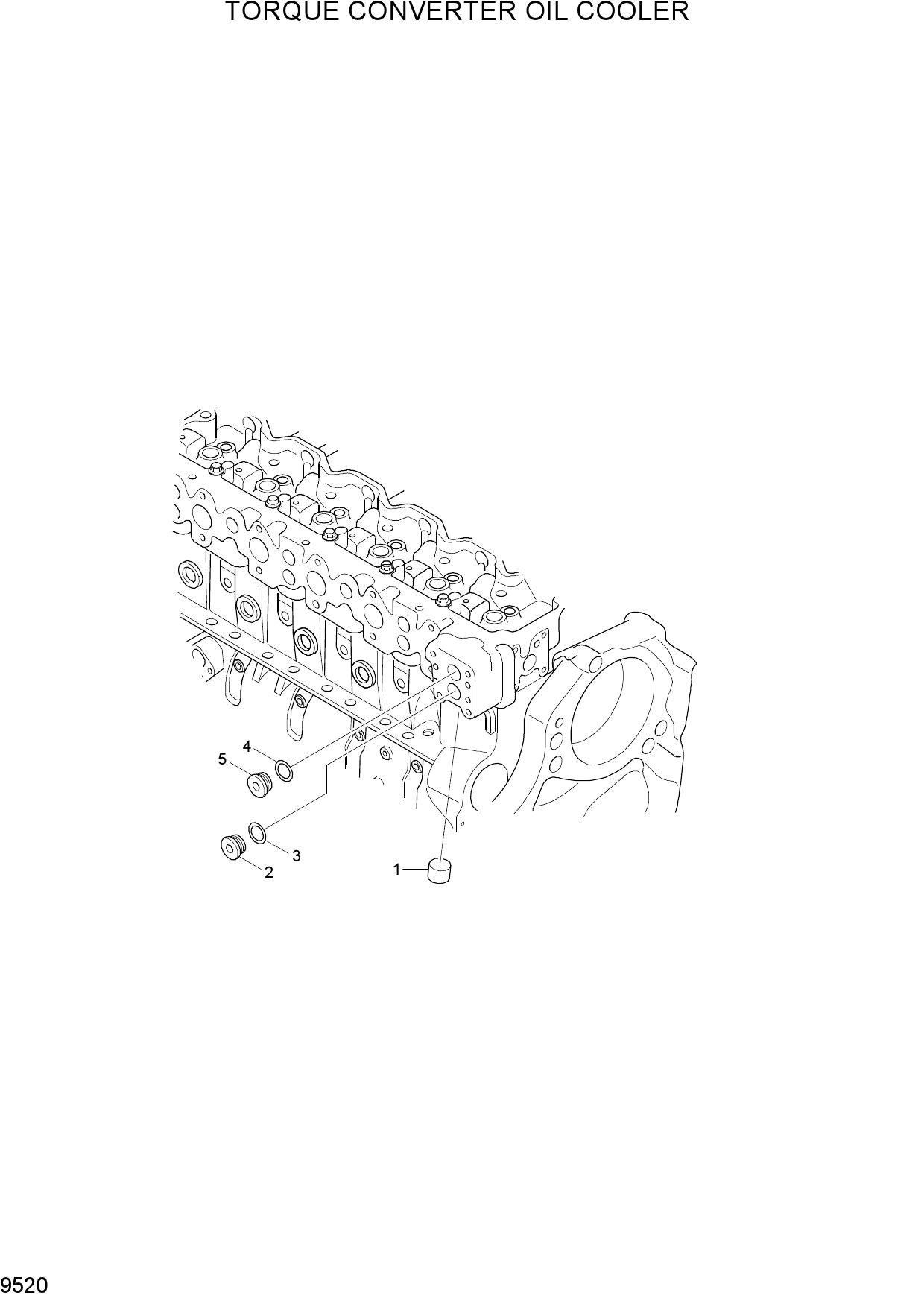 TORQUE CONVERTER OIL COOLER