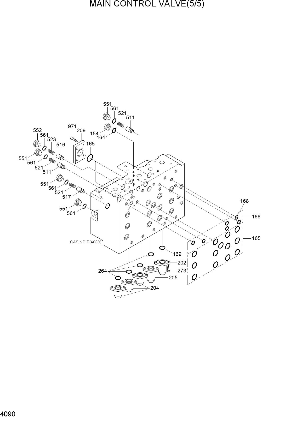 MAIN CONTROL VALVE(5/5)