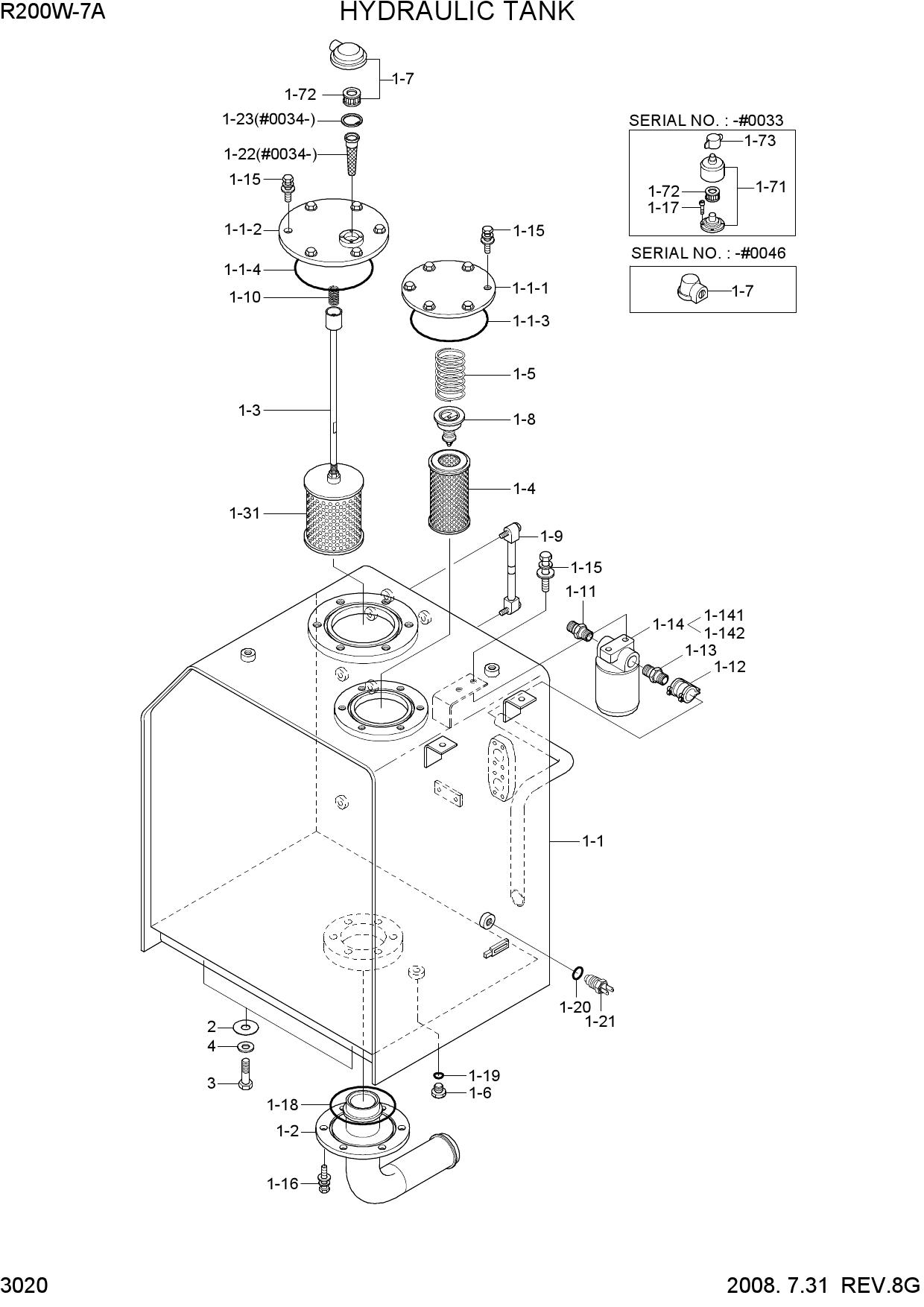 HYDRAULIC TANK