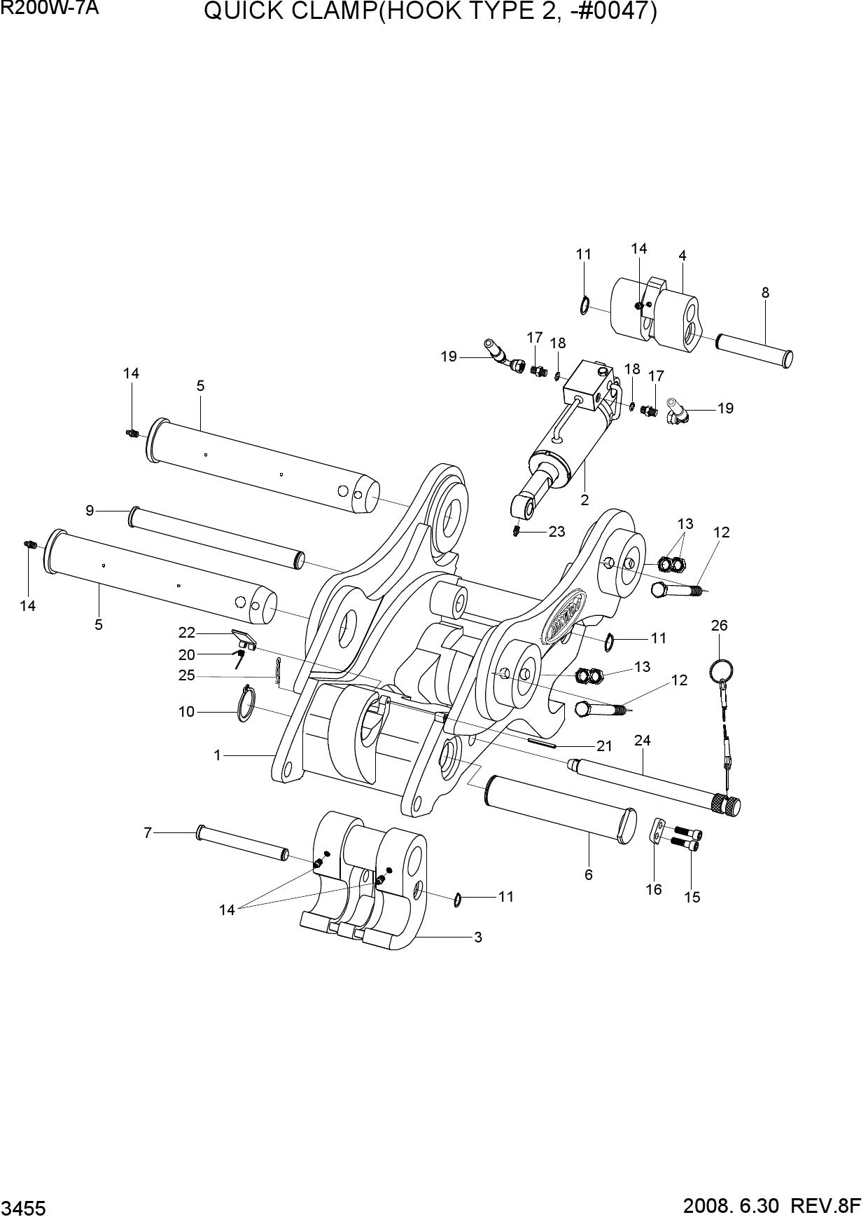 QUICK CLAMP(HOOK TYPE 2, -#0047)