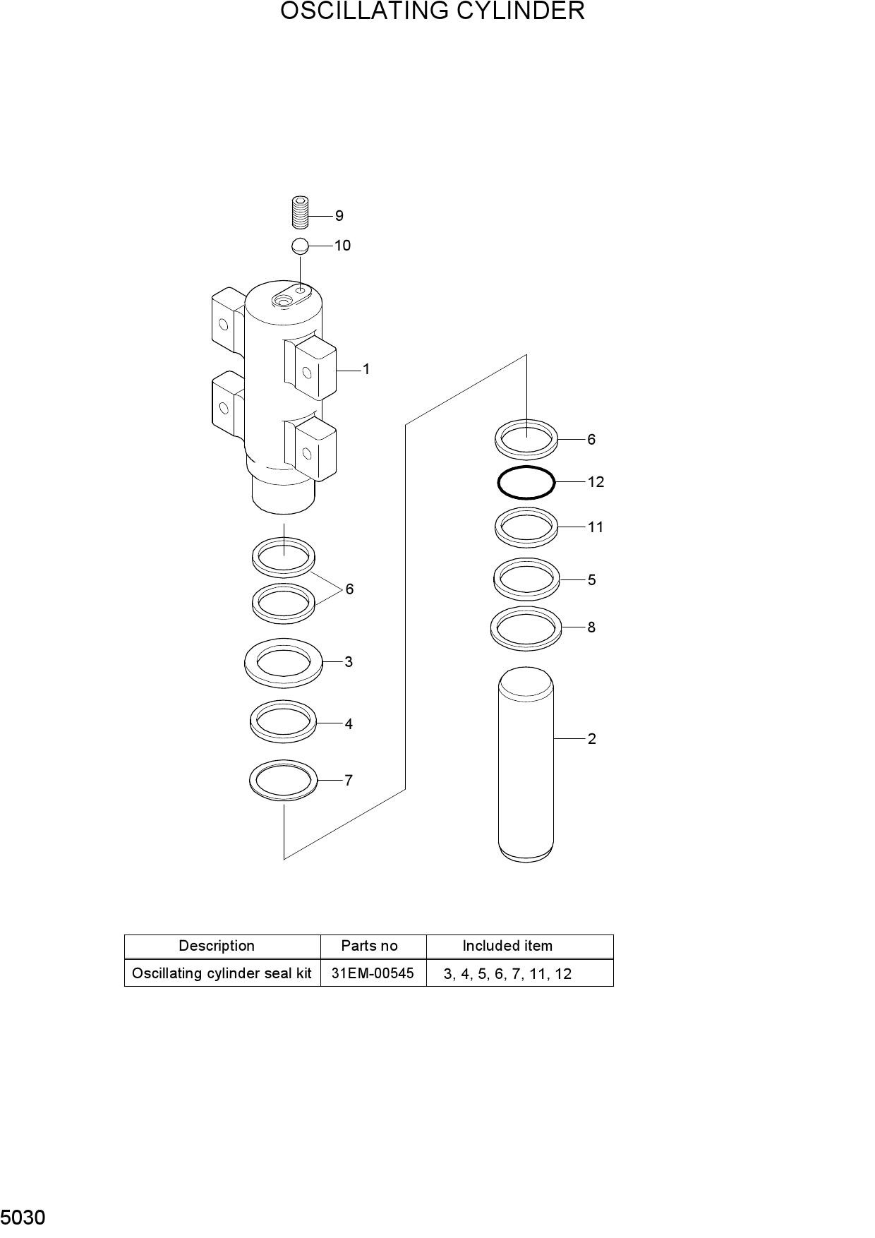 OSCILLATING CYLINDER