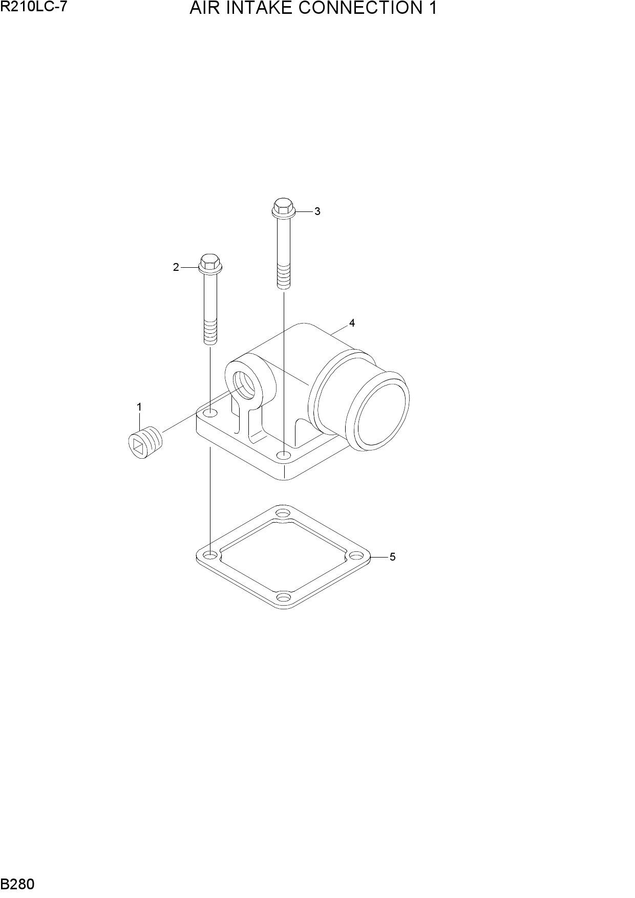 AIR INTAKE CONNECTION 1