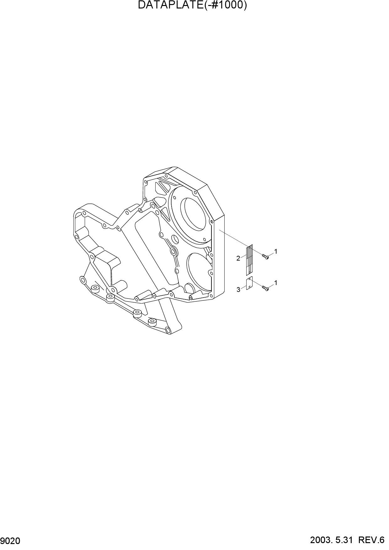 DATAPLATE(-#1000)