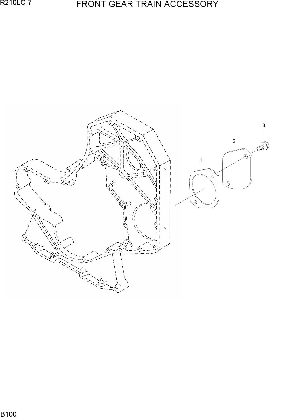 FRONT GEAR TRAIN ACCESSORY