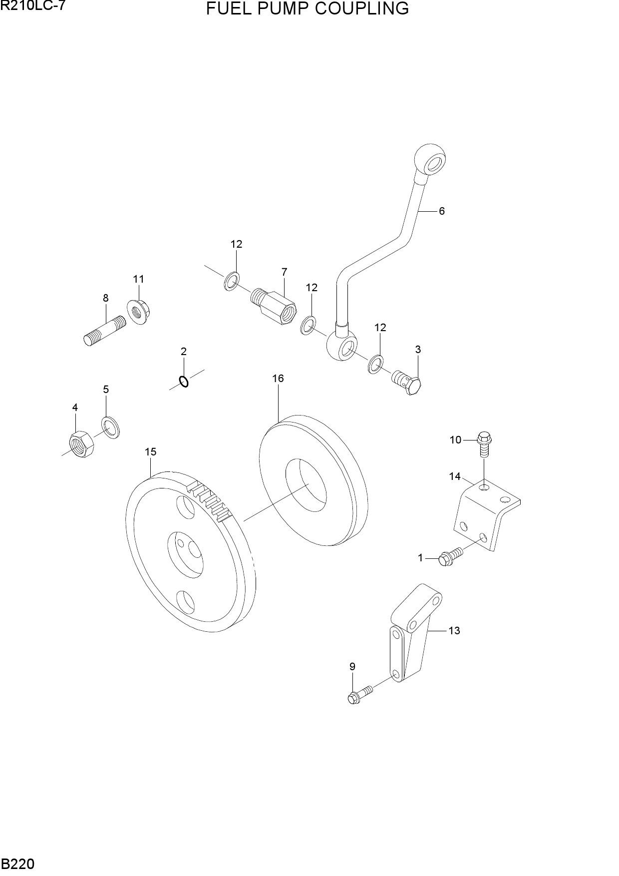 FUEL PUMP COUPLING