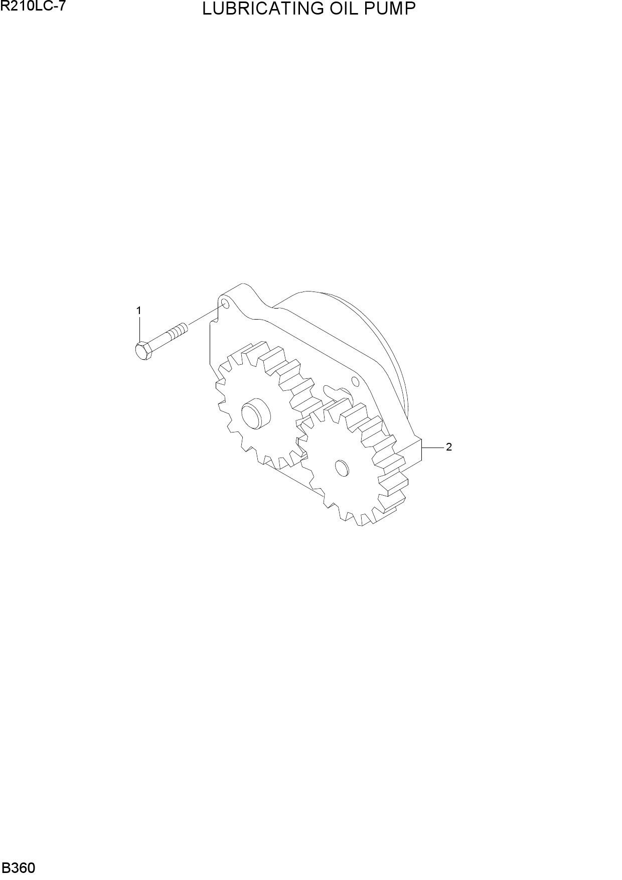LUBRICATING OIL PUMP