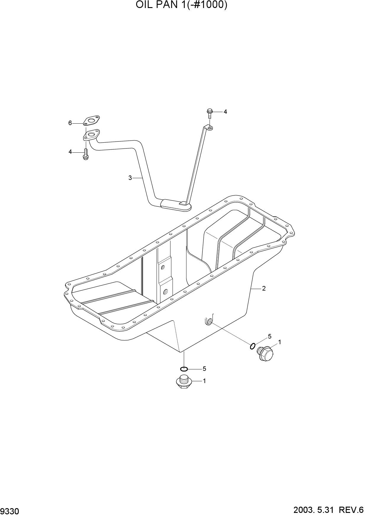 OIL PAN 1(-#1000)