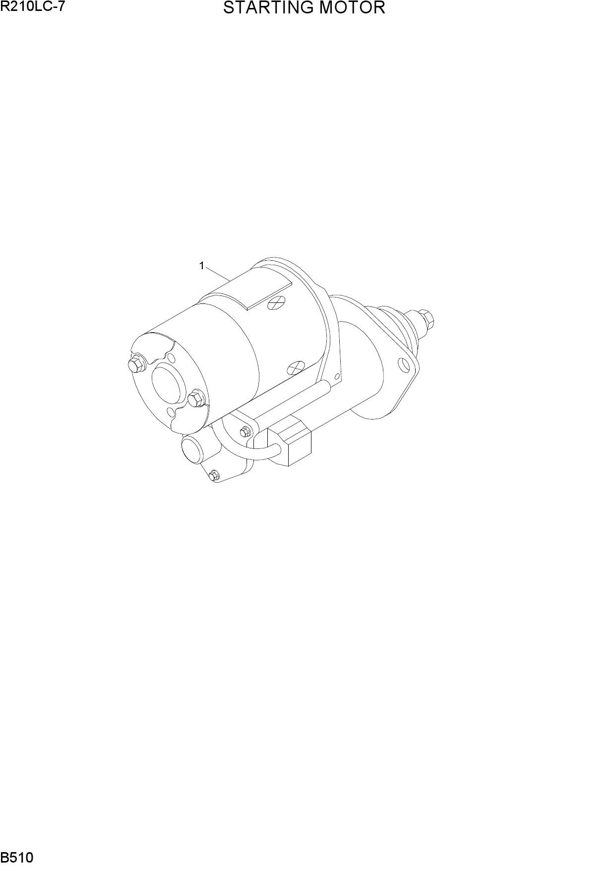 STARTING MOTOR