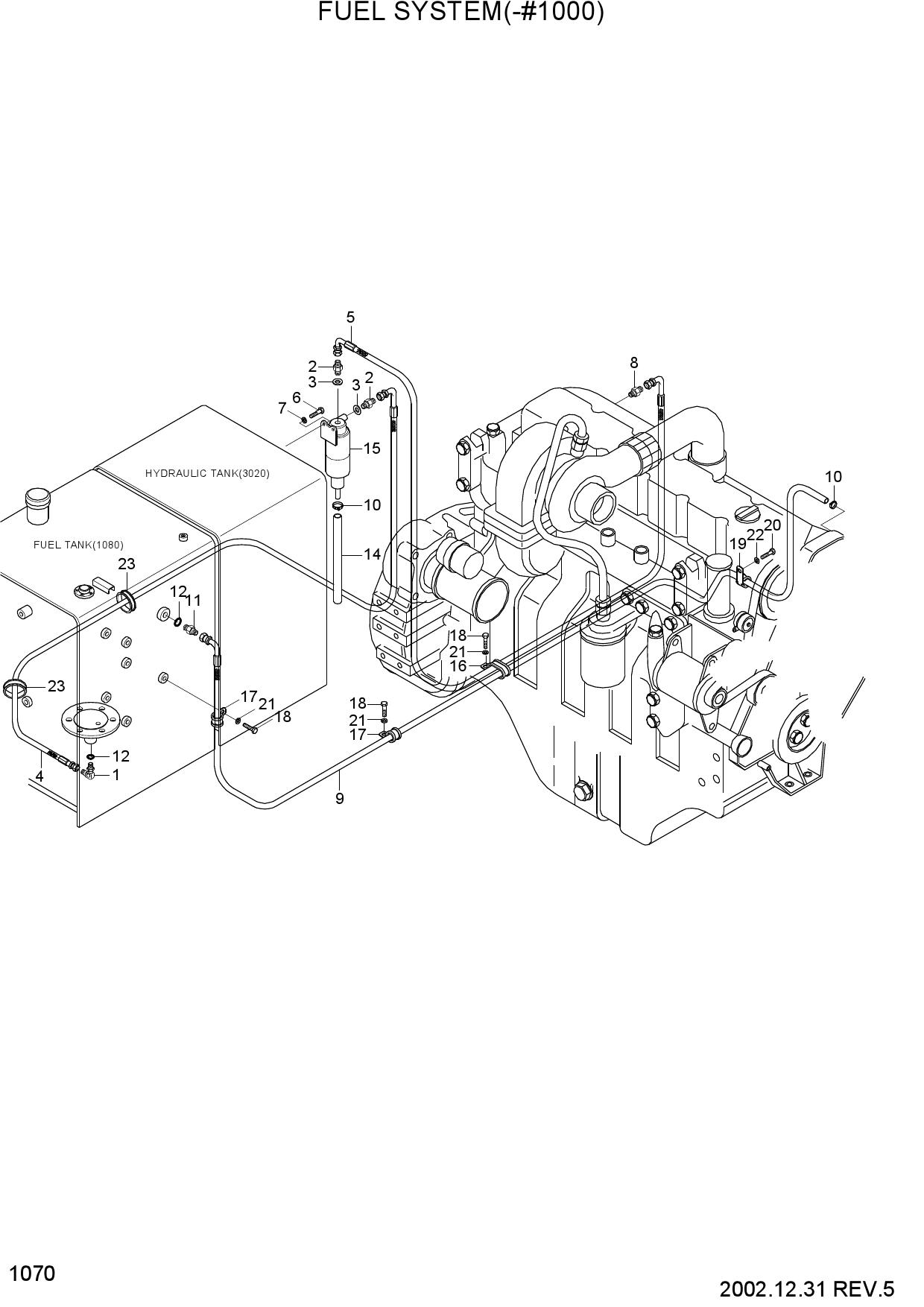 FUEL SYSTEM(-#1000)