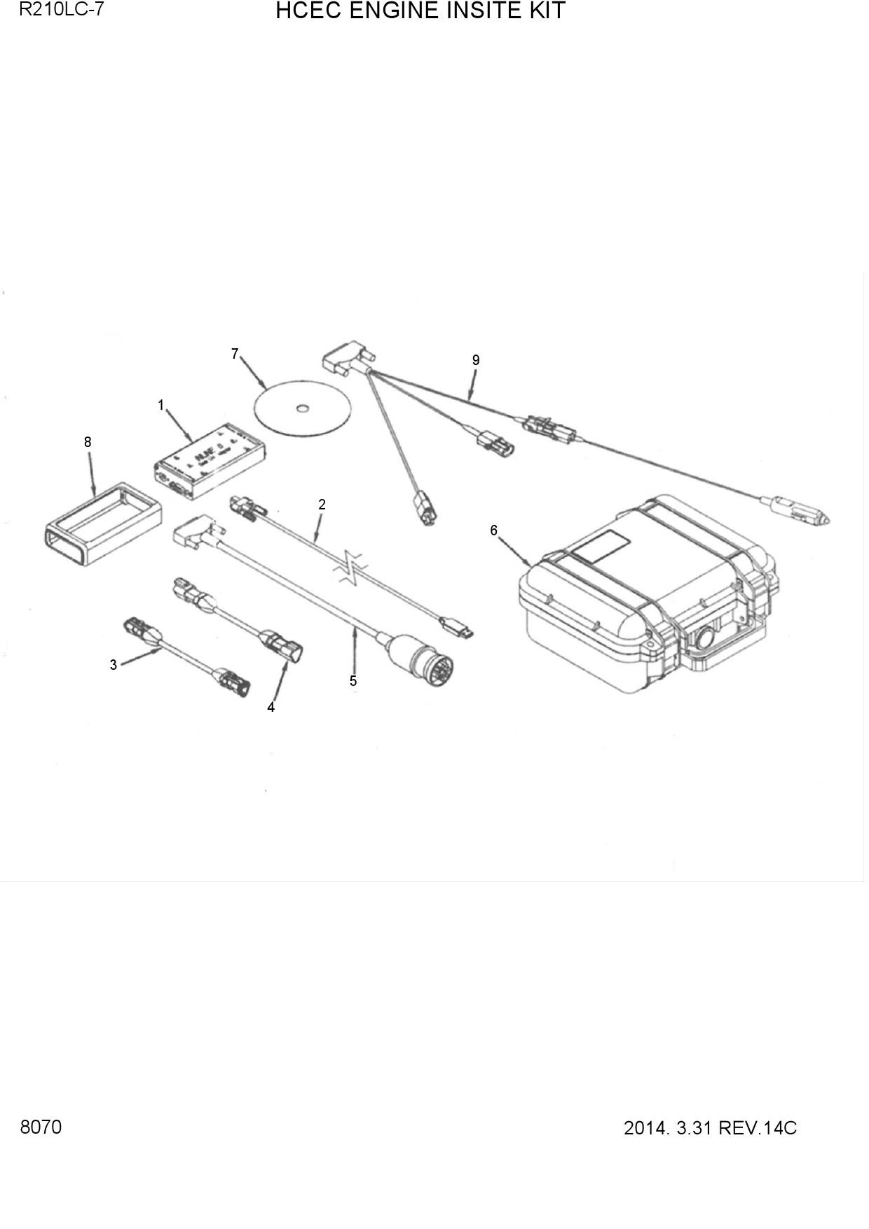 HCEC ENGINE INSITE KIT