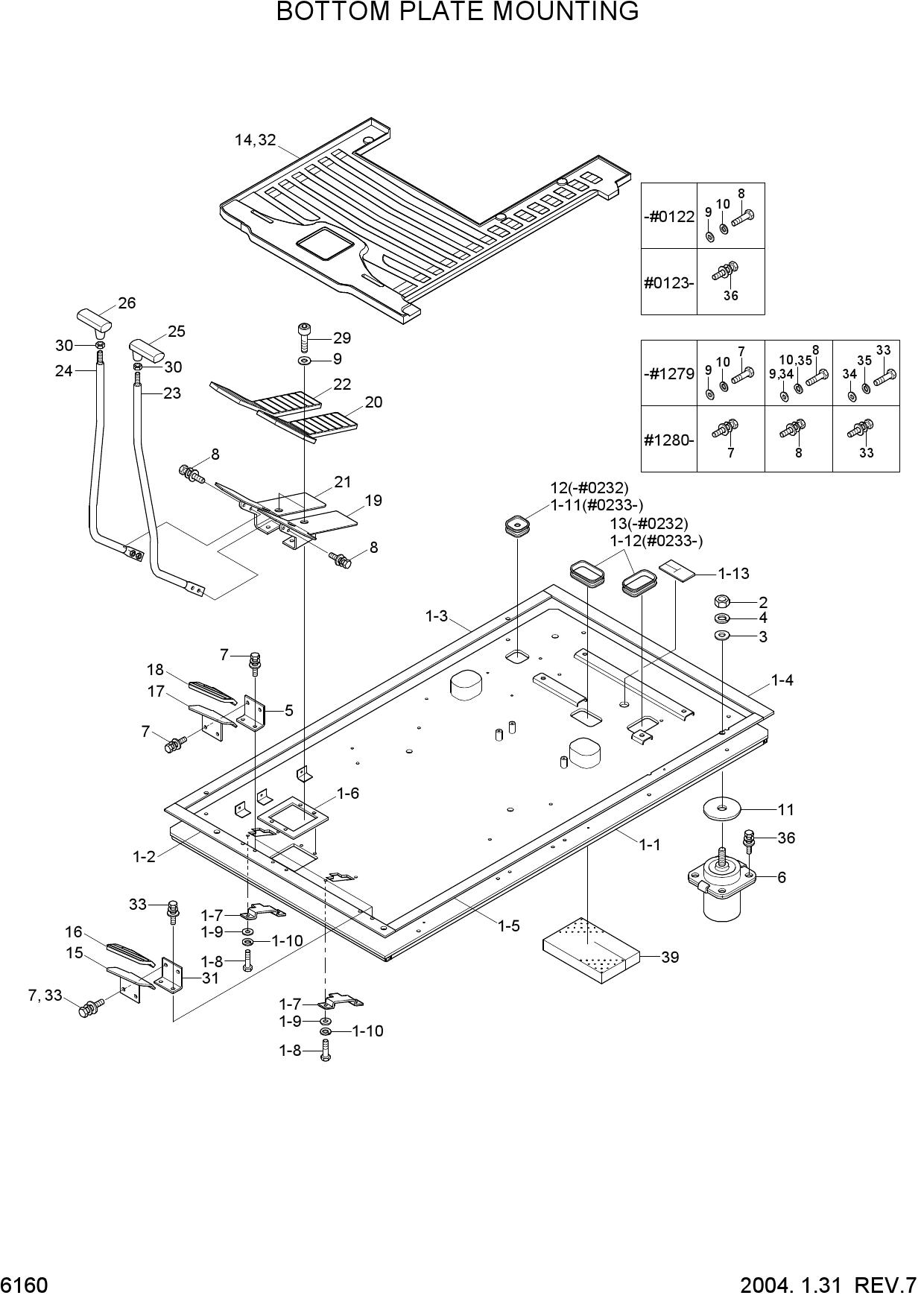BOTTOM PLATE MOUNTING