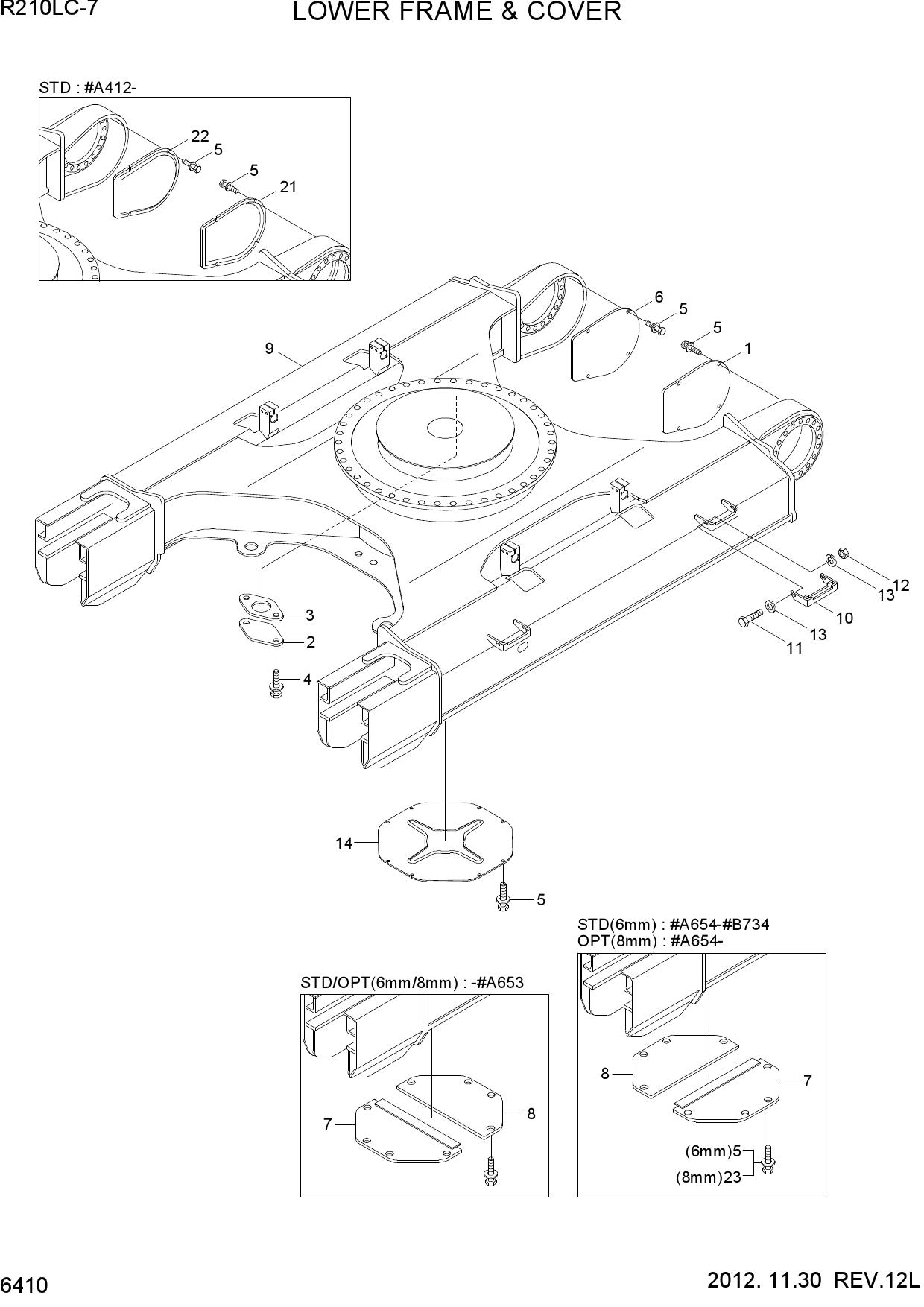 LOWER FRAME & COVER