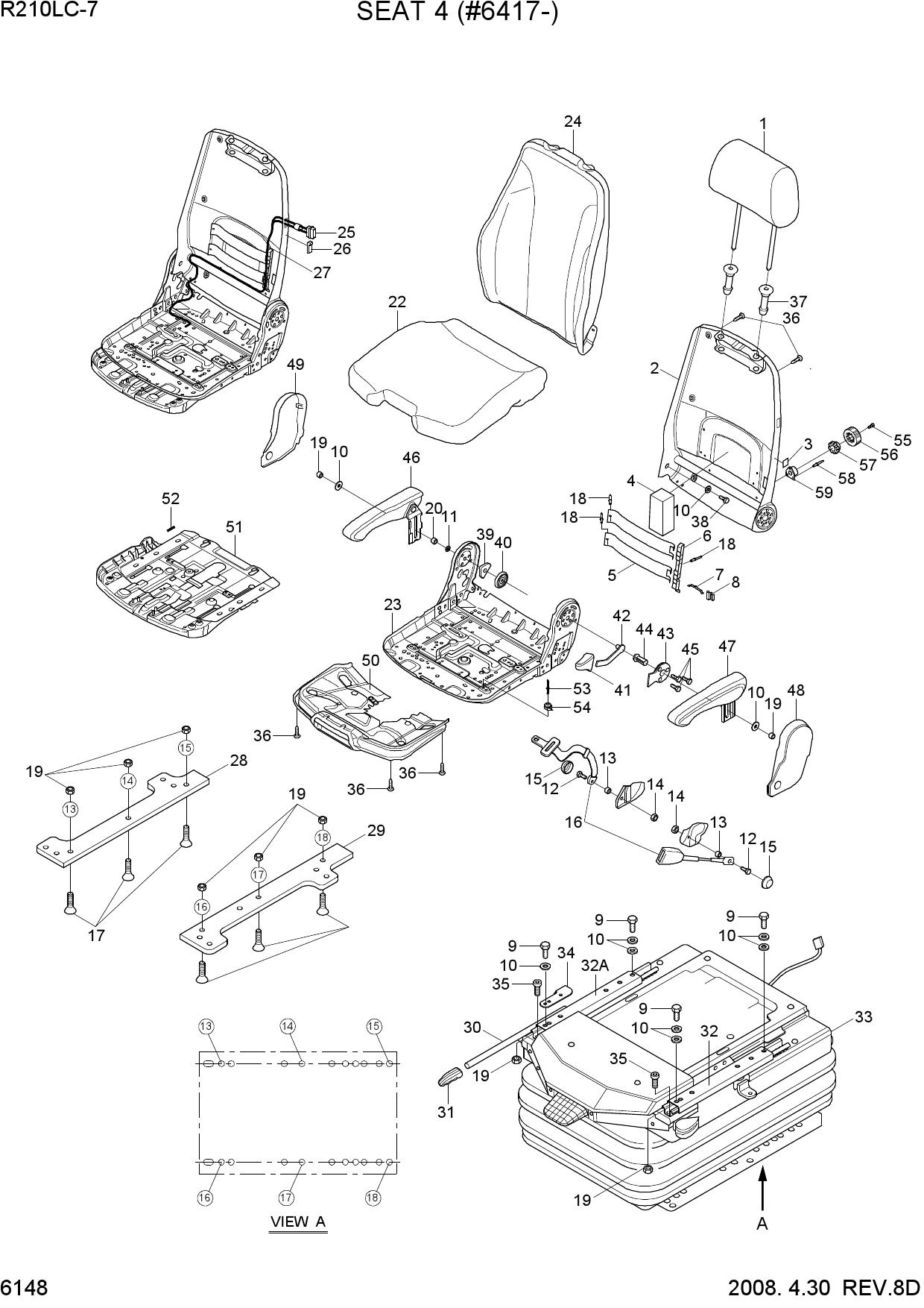 SEAT(AIR SUSP & HEATED, #6417-, OPT)