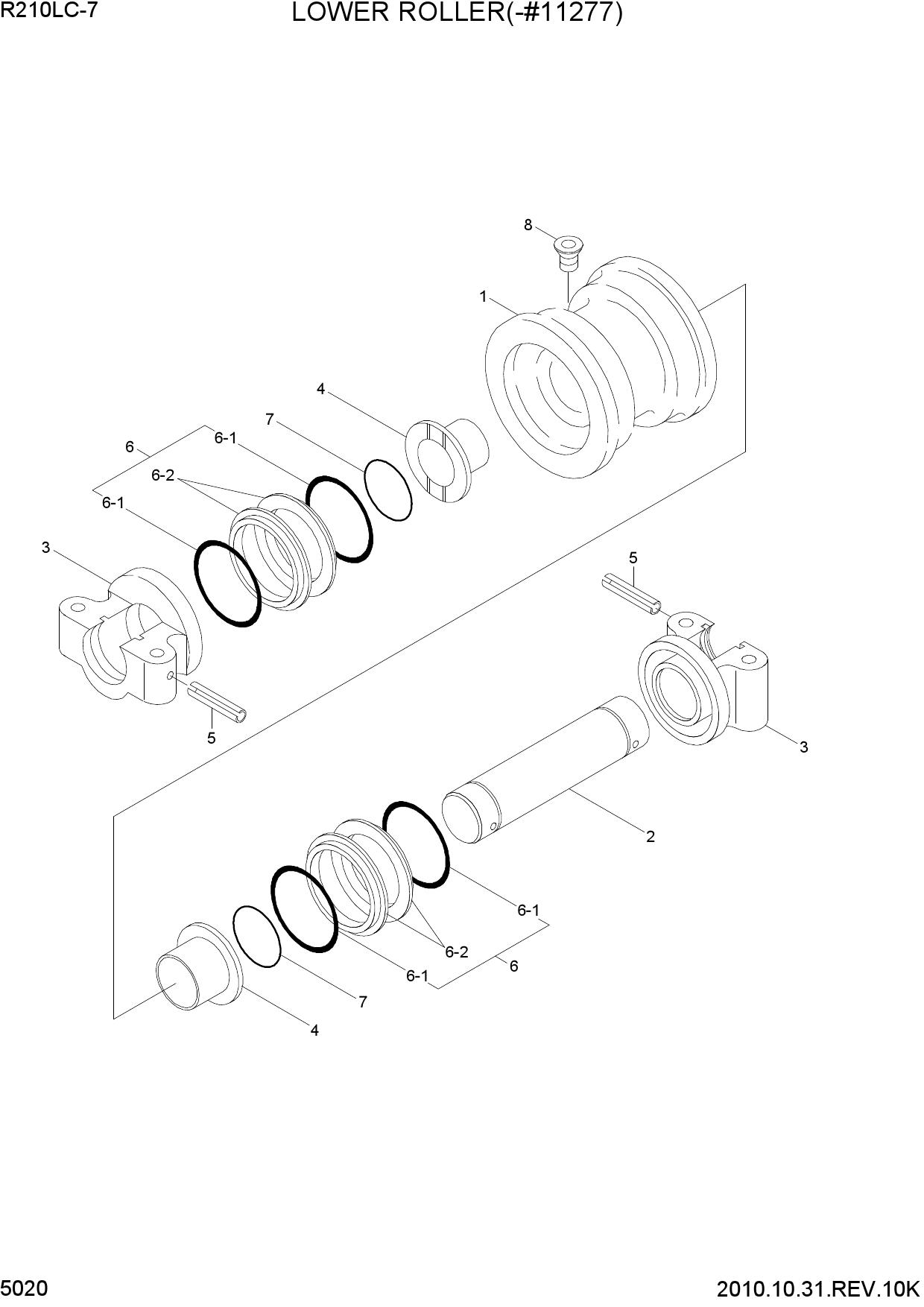 LOWER ROLLER(-#11277)