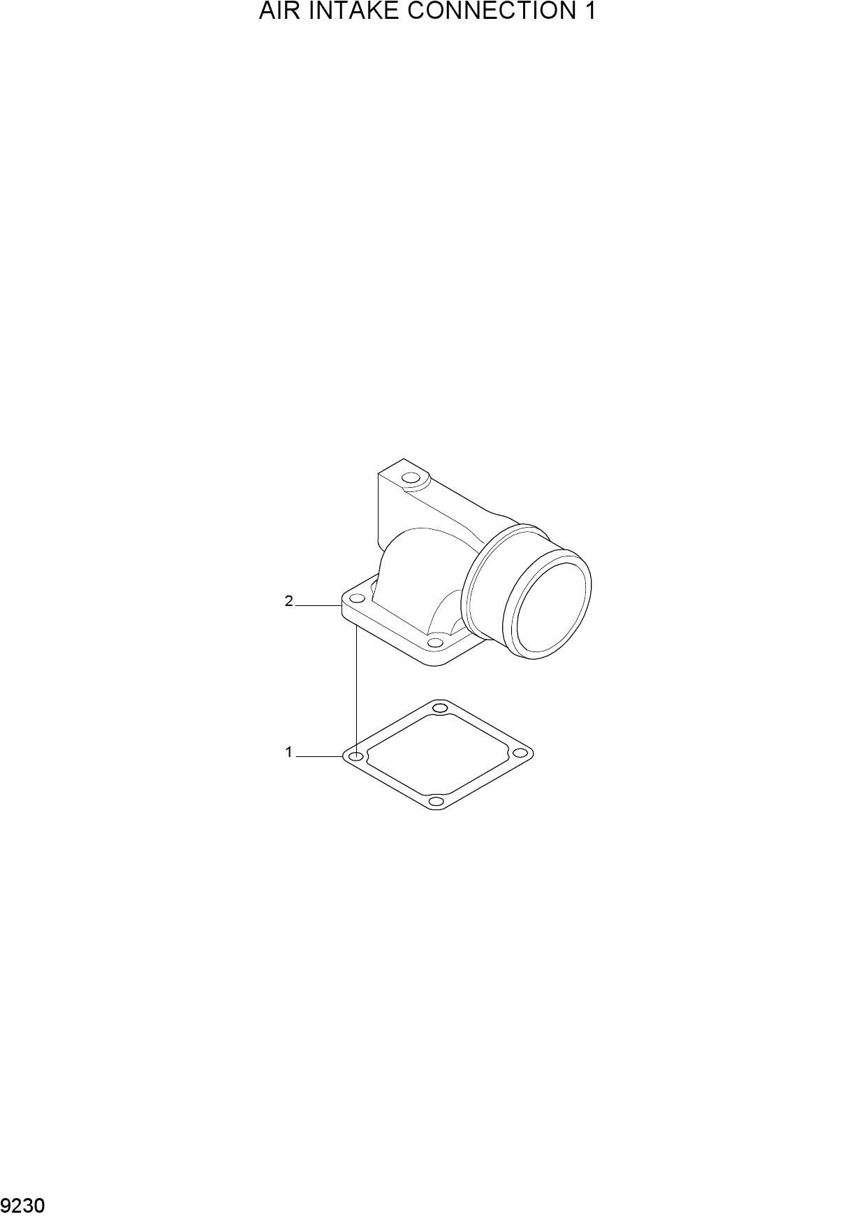 AIR INTAKE CONNECTION 1
