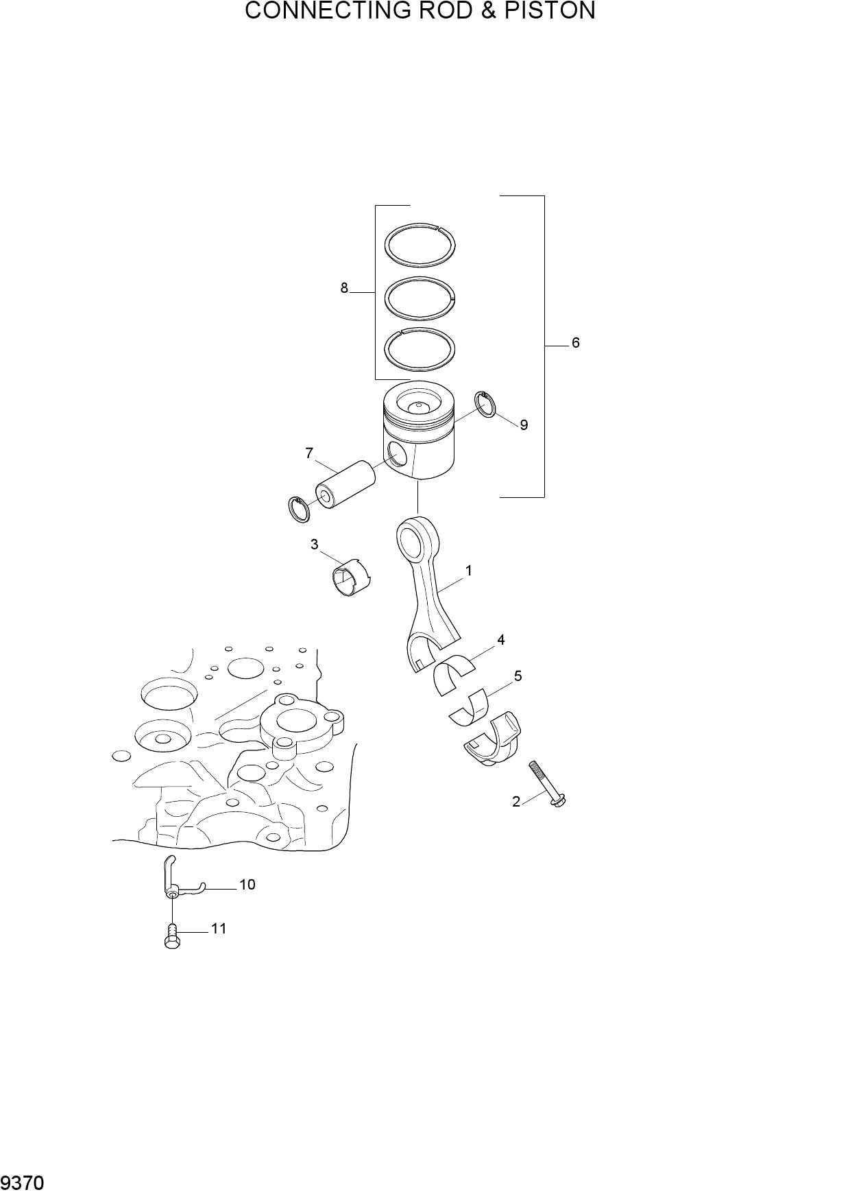 CONNECTING ROD & PISTON