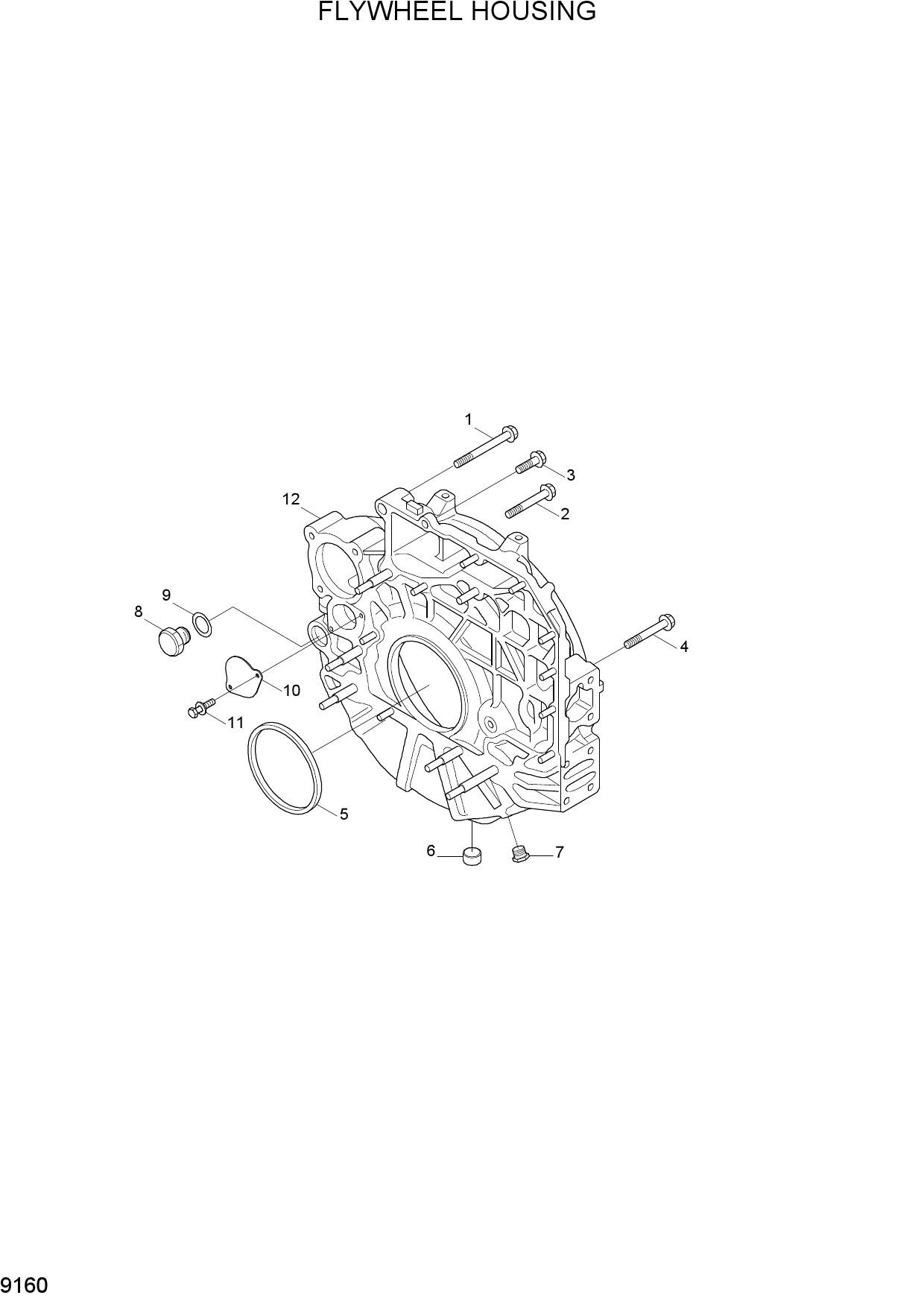 FLYWHEEL HOUSING
