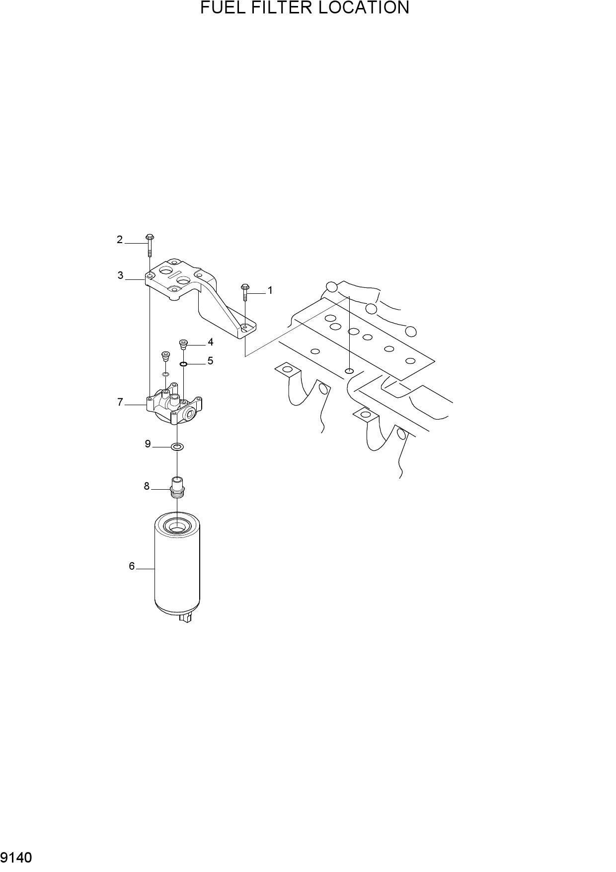 FUEL FILTER LOCATION