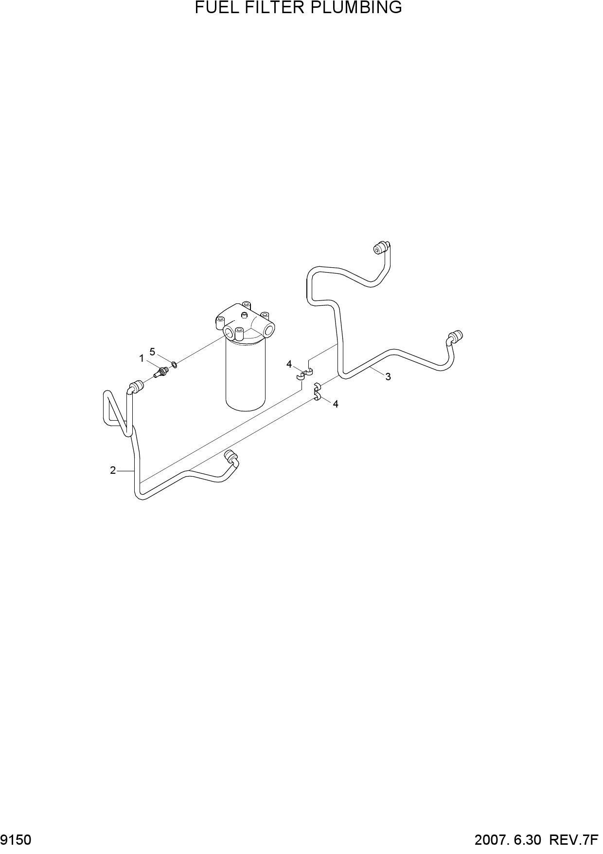 FUEL FILTER PLUMBING