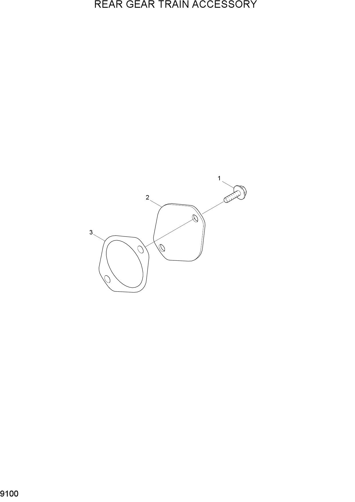 REAR GEAR TRAIN ACCESSORY