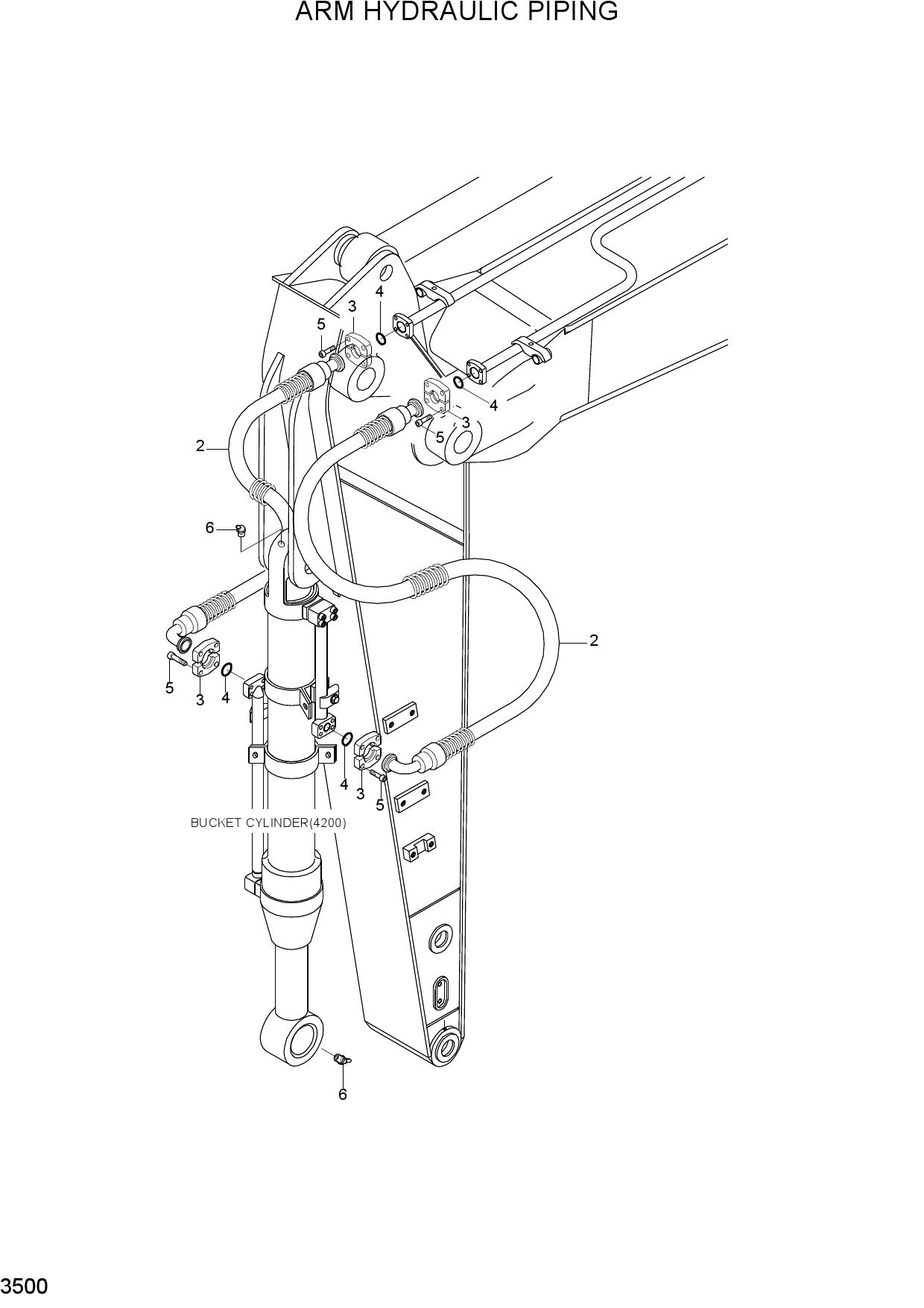 ARM HYD PIPING