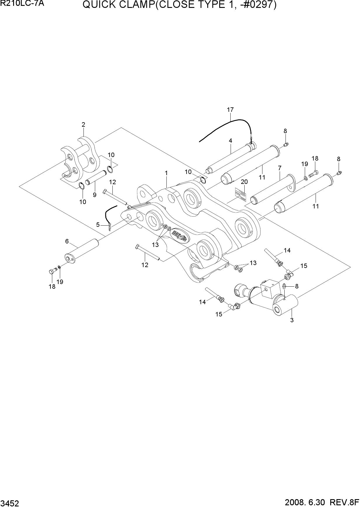 QUICK CLAMP(CLOSE TYPE 1, -#0297)