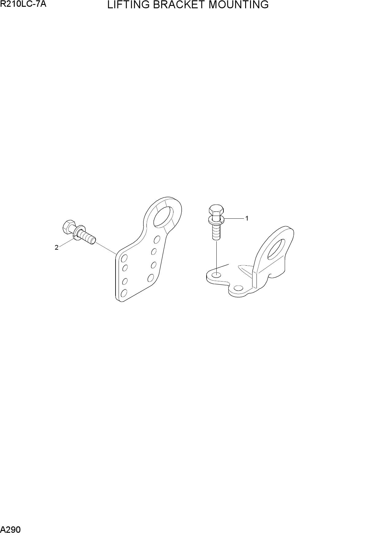 LIFTING BRACKET MOUNTING