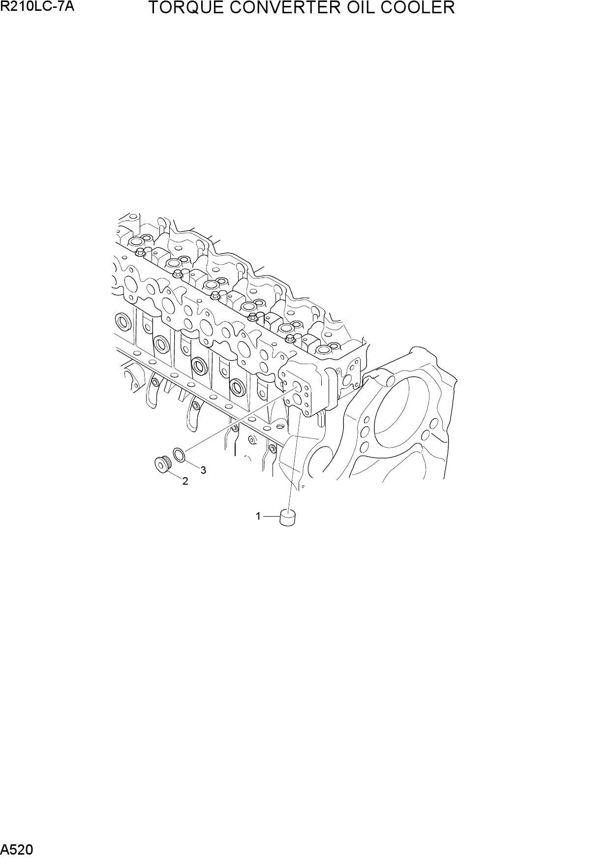 TORQUE CONVERTER OIL COOLER