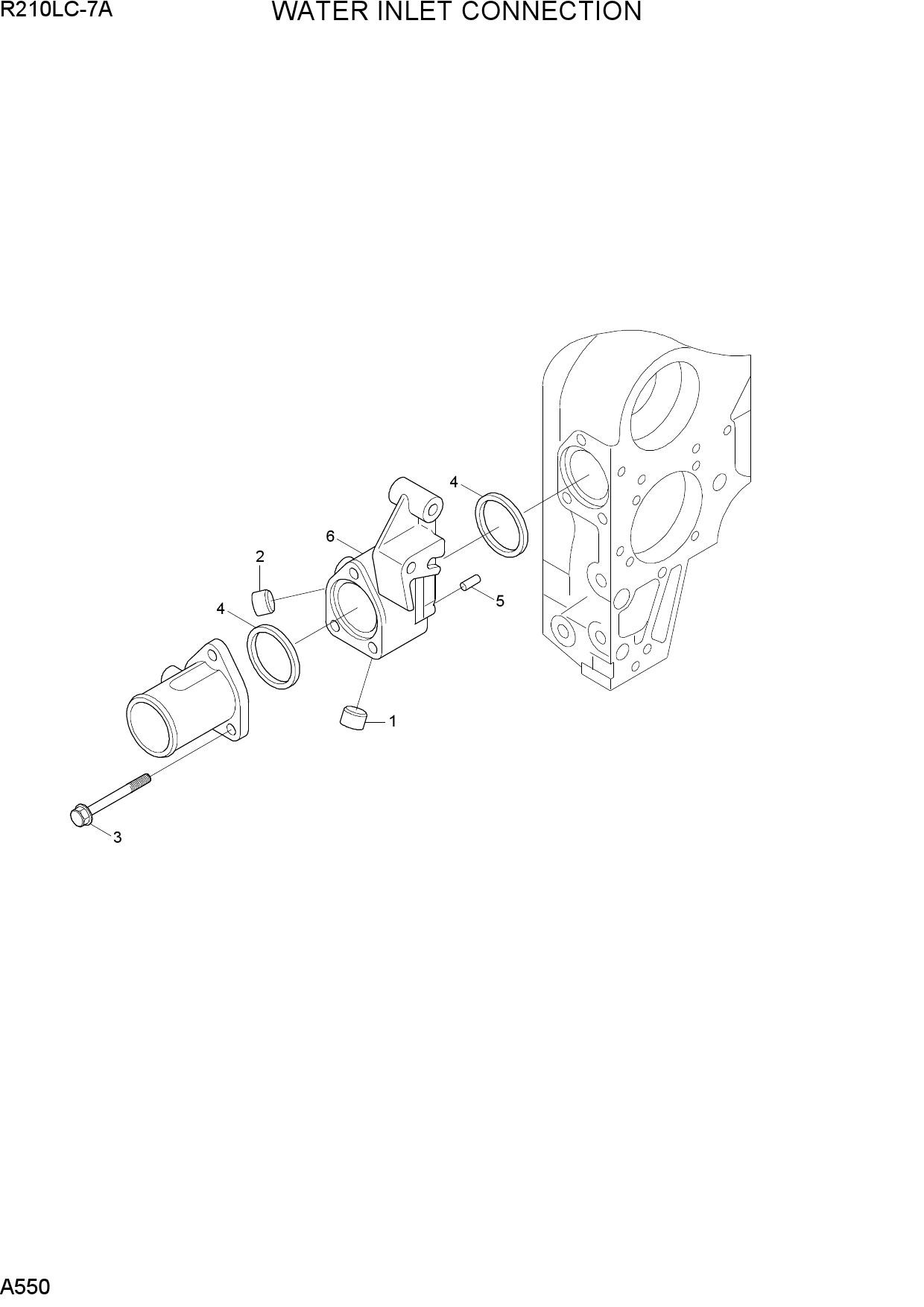 WATER INLET CONNECTION