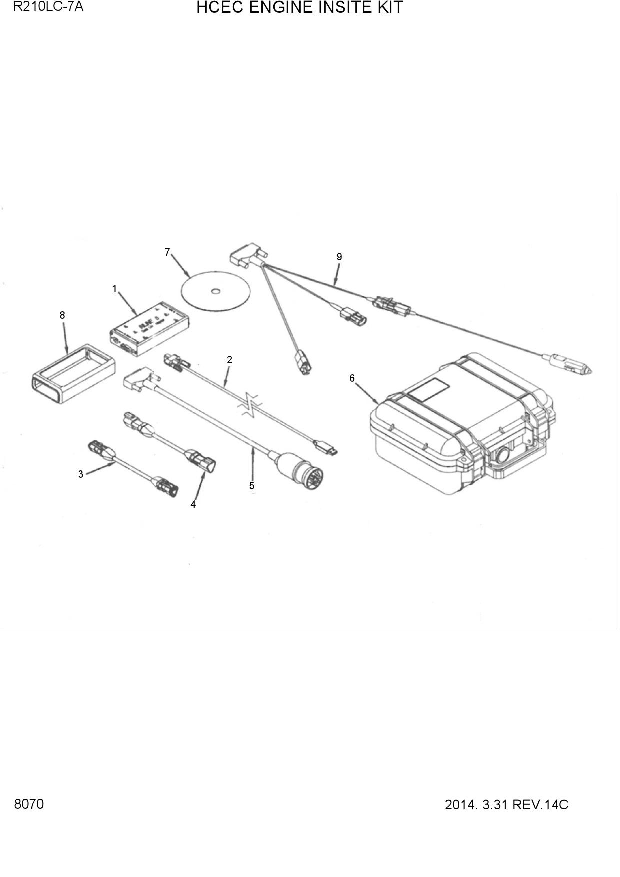 HCEC ENGINE INSITE KIT(TURKEY ONLY)