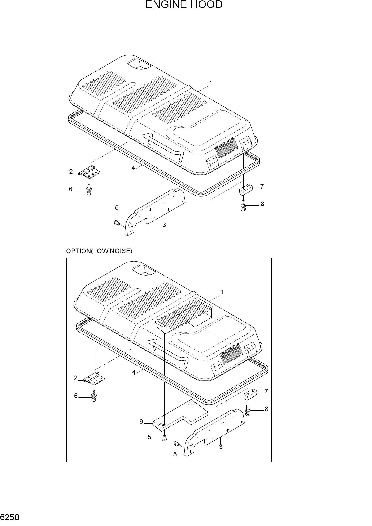 ENGINE HOOD