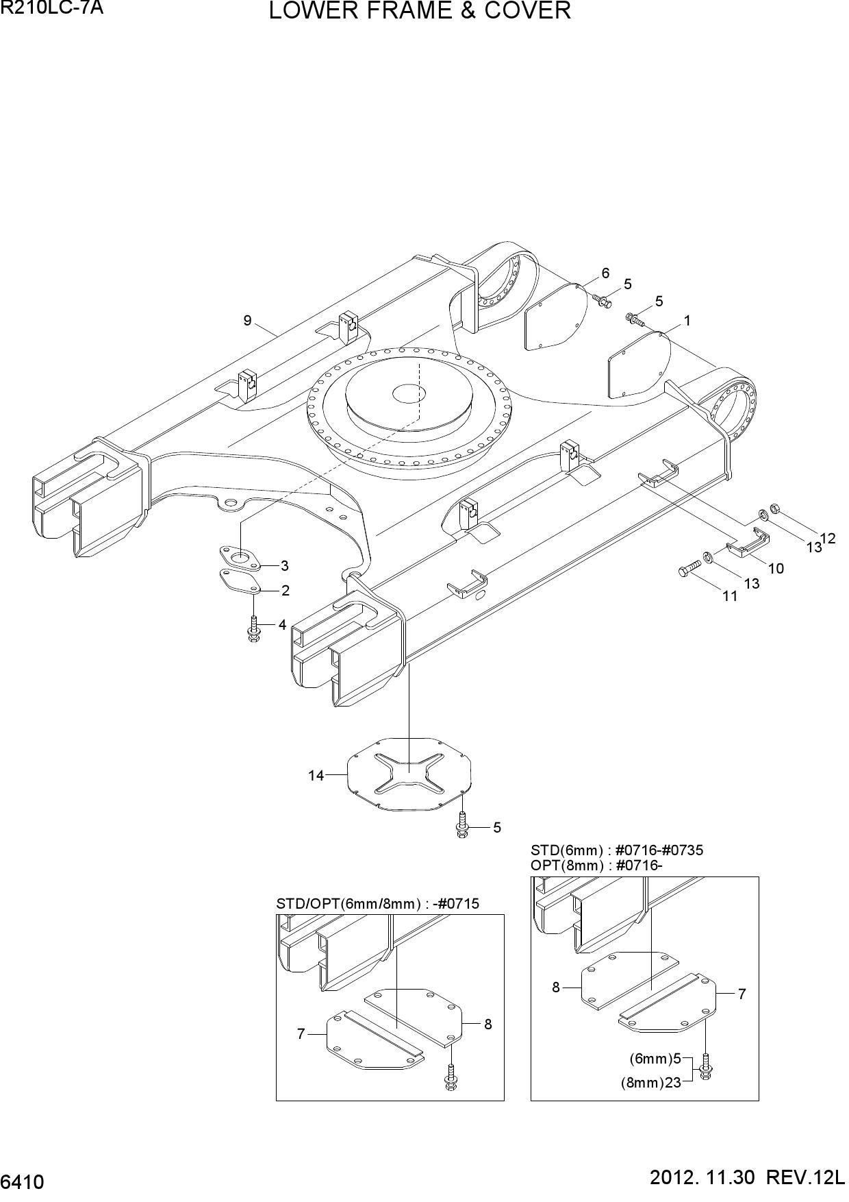 LOWER FRAME & COVER