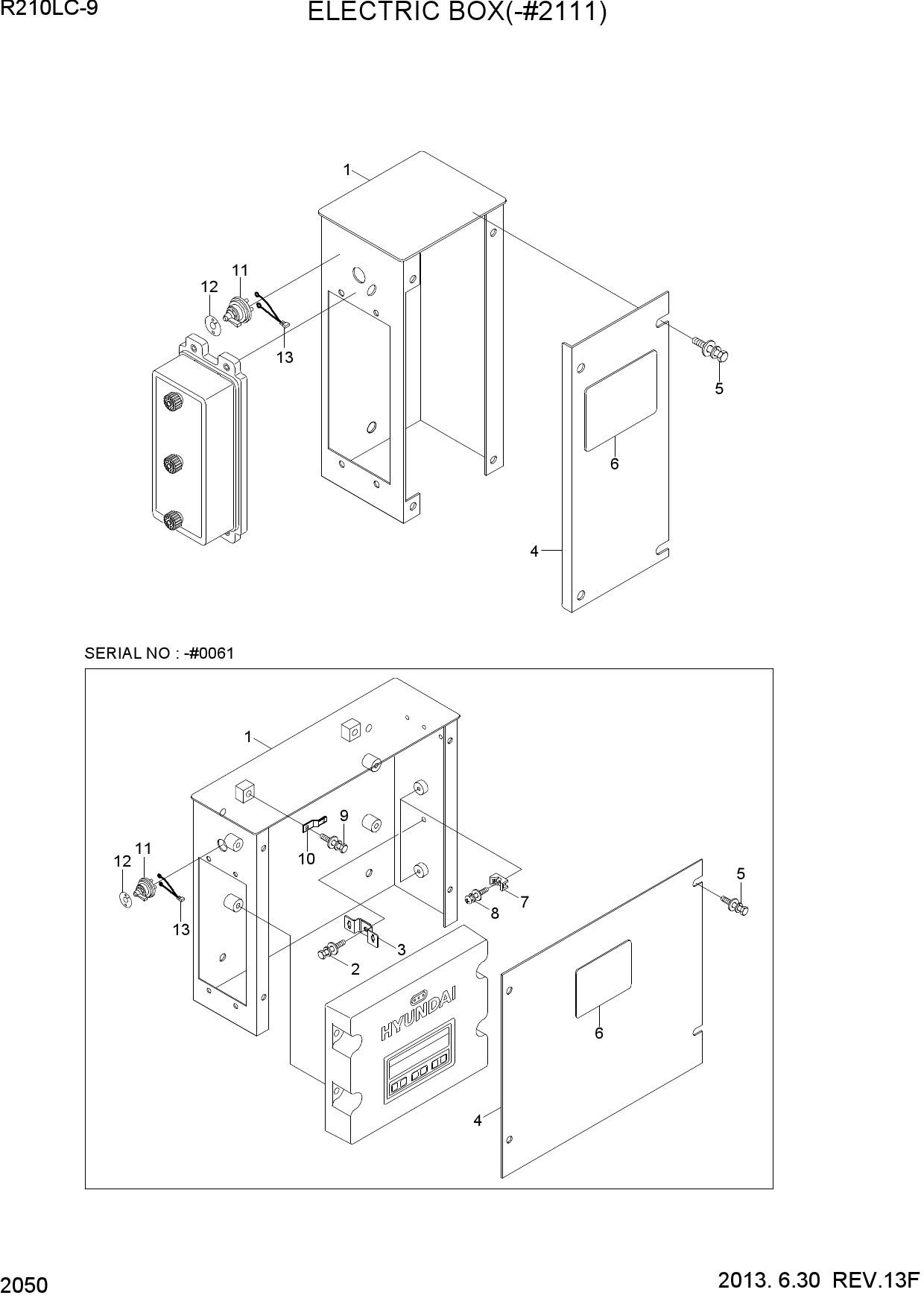 ELECTRIC BOX(-#2111)