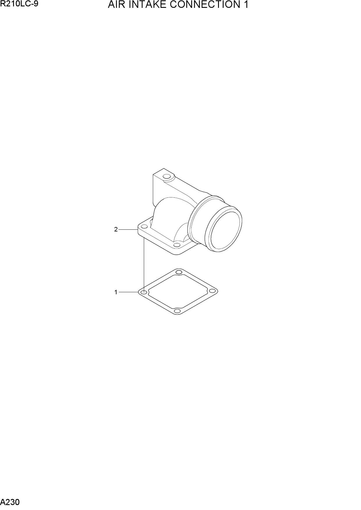 AIR INTAKE CONNECTION 1