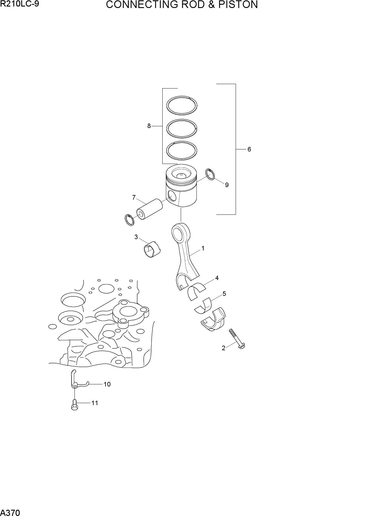 CONNECTING ROD & PISTON