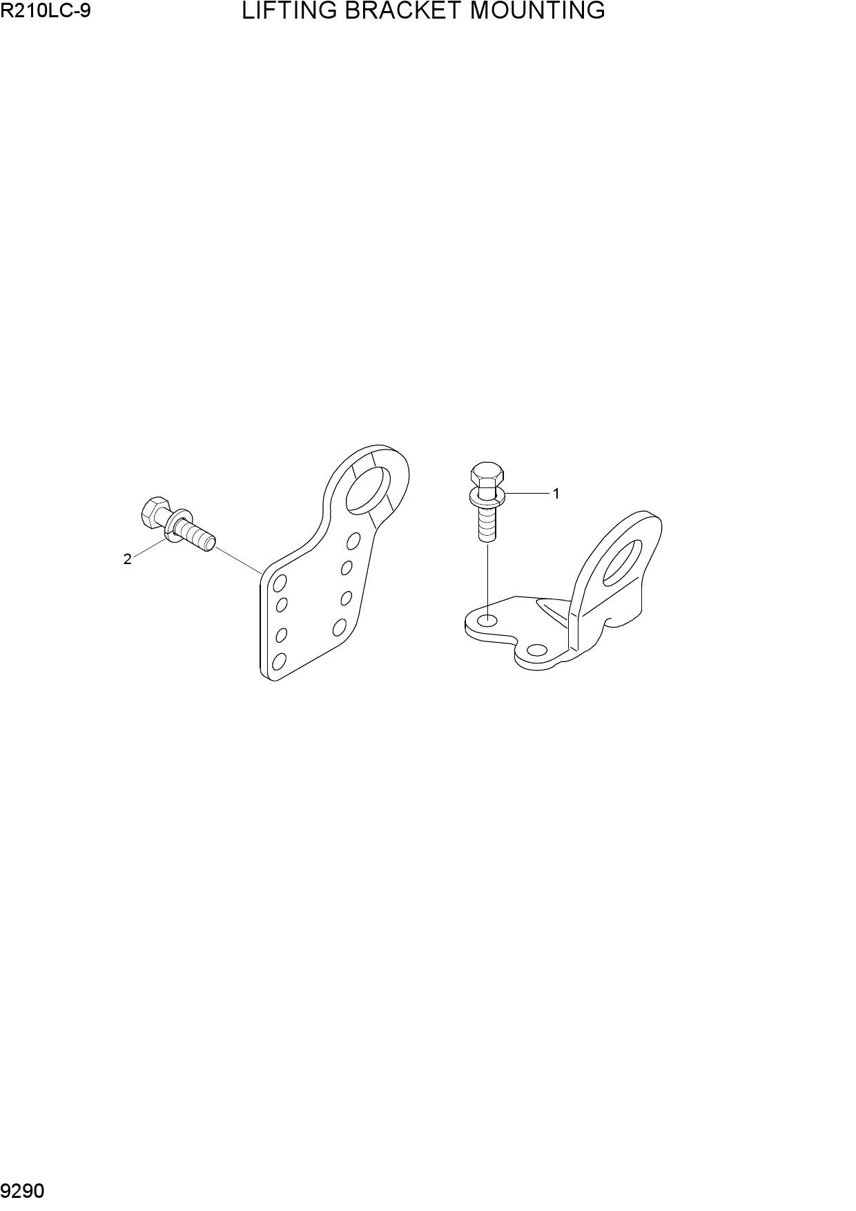 LIFTING BRACKET MOUNTING