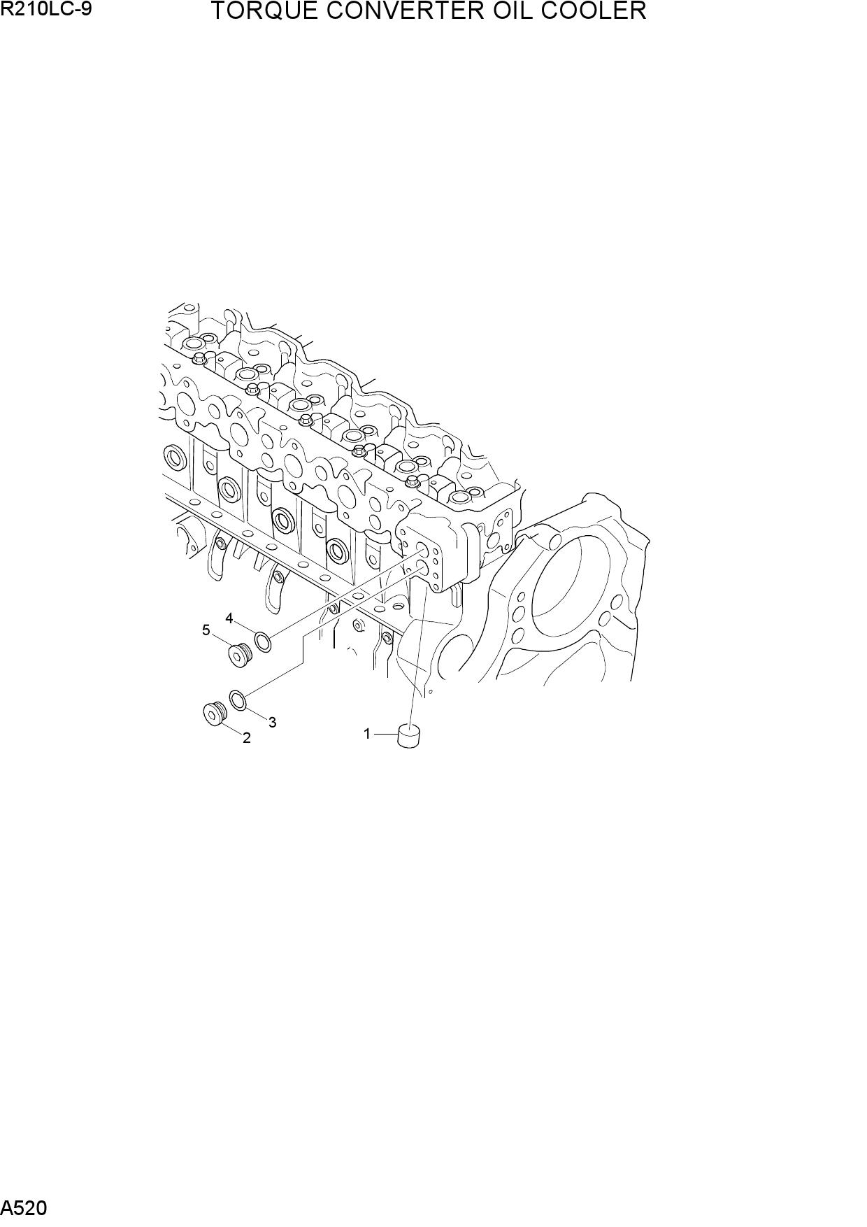 TORQUE CONVERTER OIL COOLER