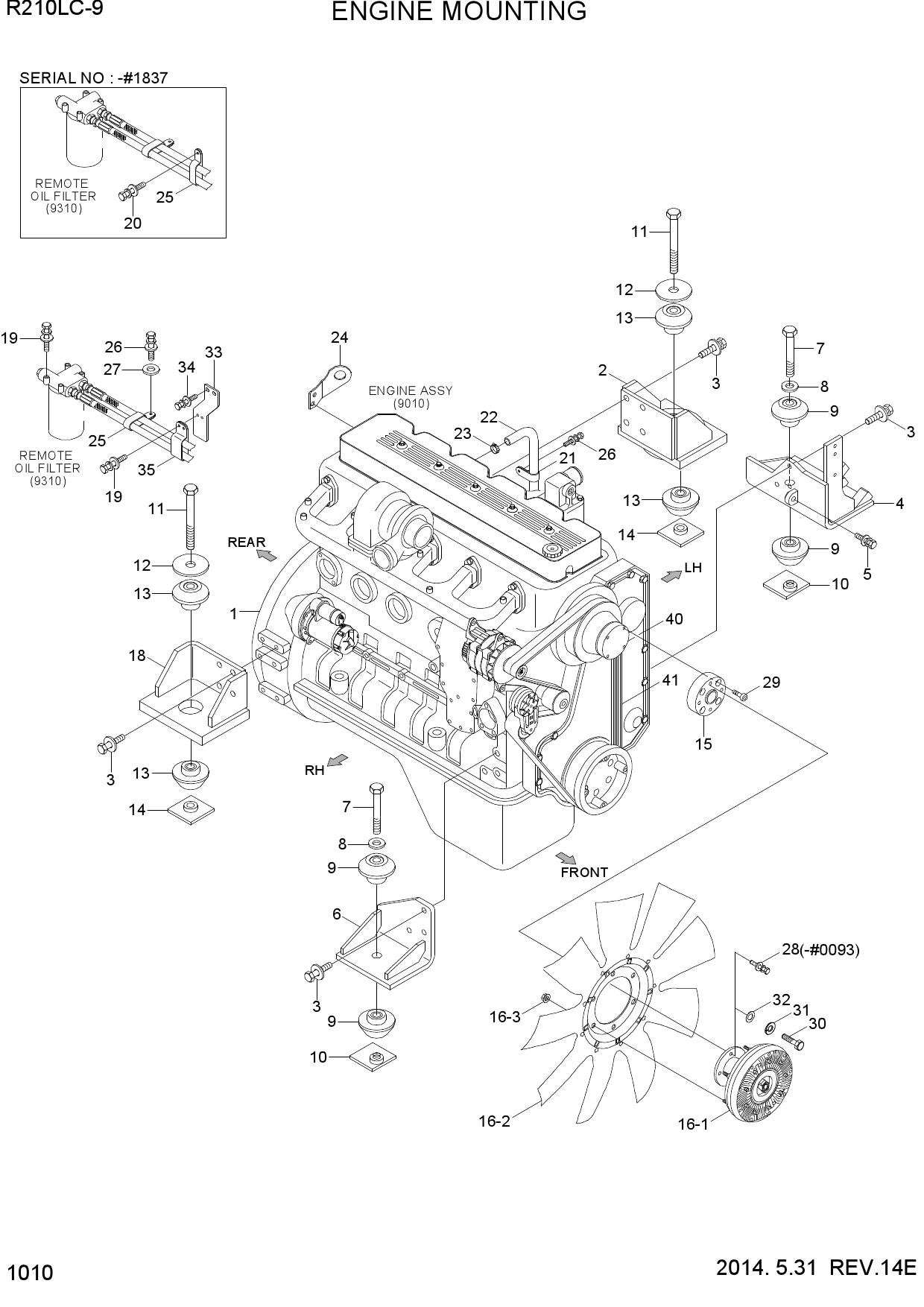 ENGINE MOUNTING