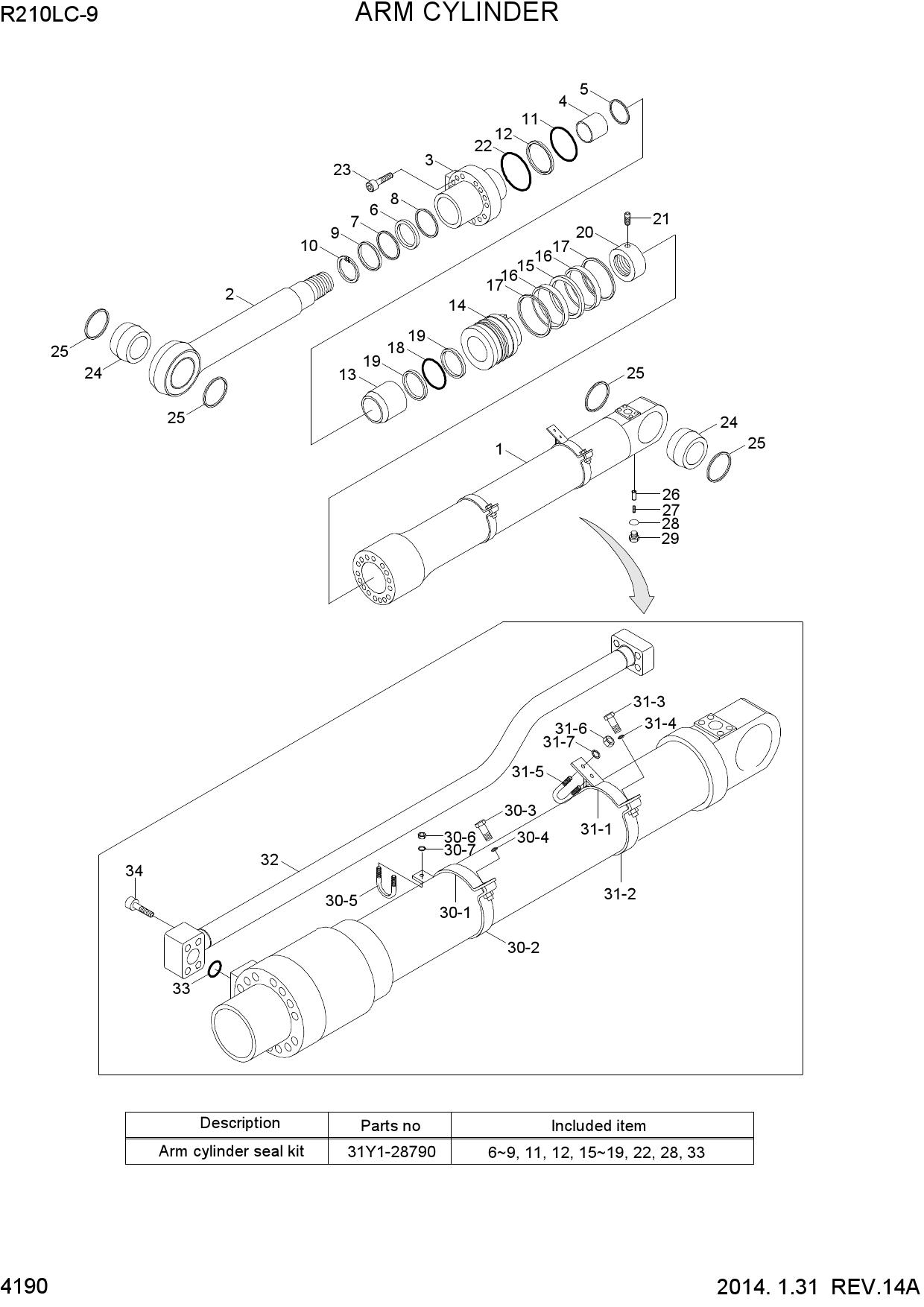 ARM CYLINDER