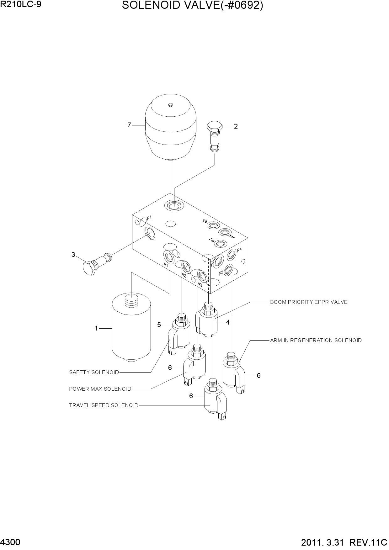 SOLENOID VALVE(-#0692)