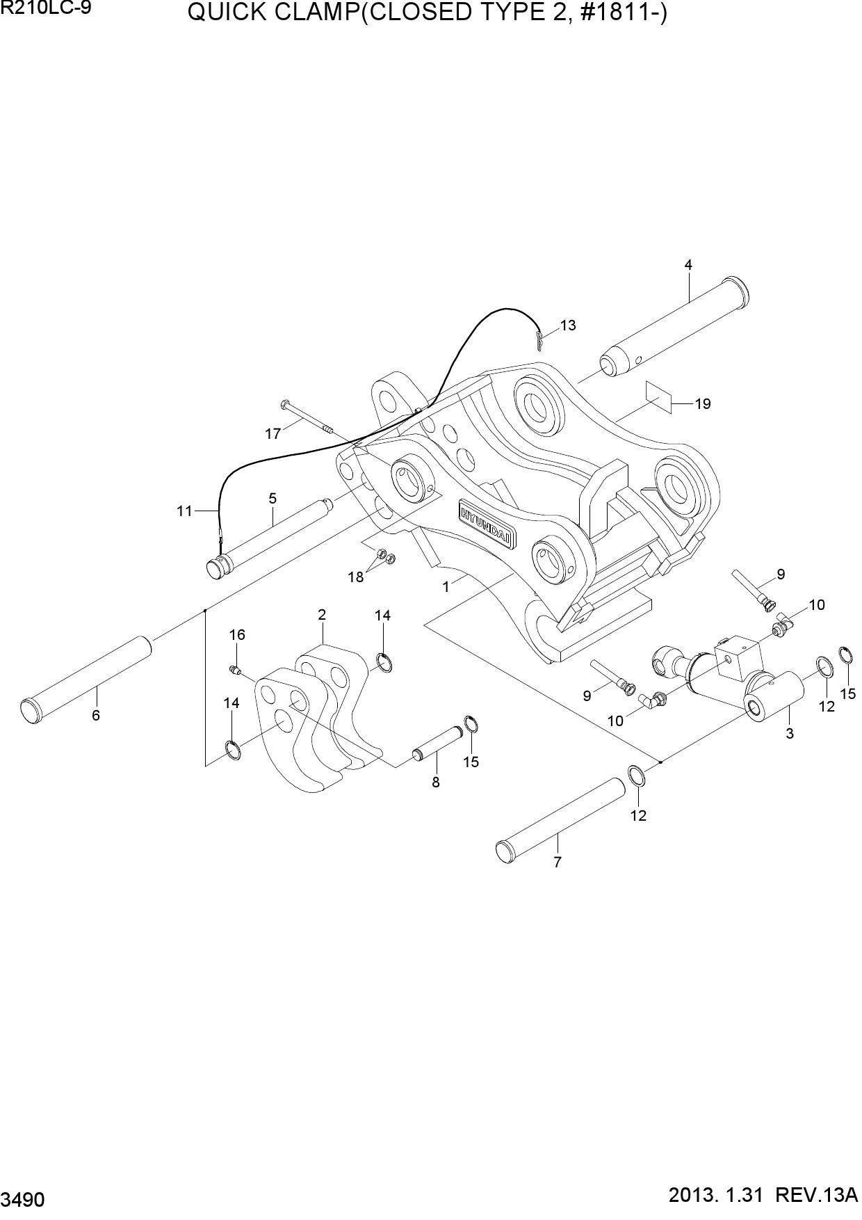 QUICK CLAMP(CLOSED TYPE 2, #1811-)