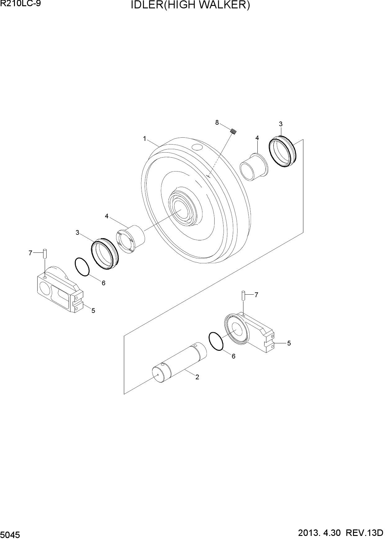 IDLER(HIGH WALKER)