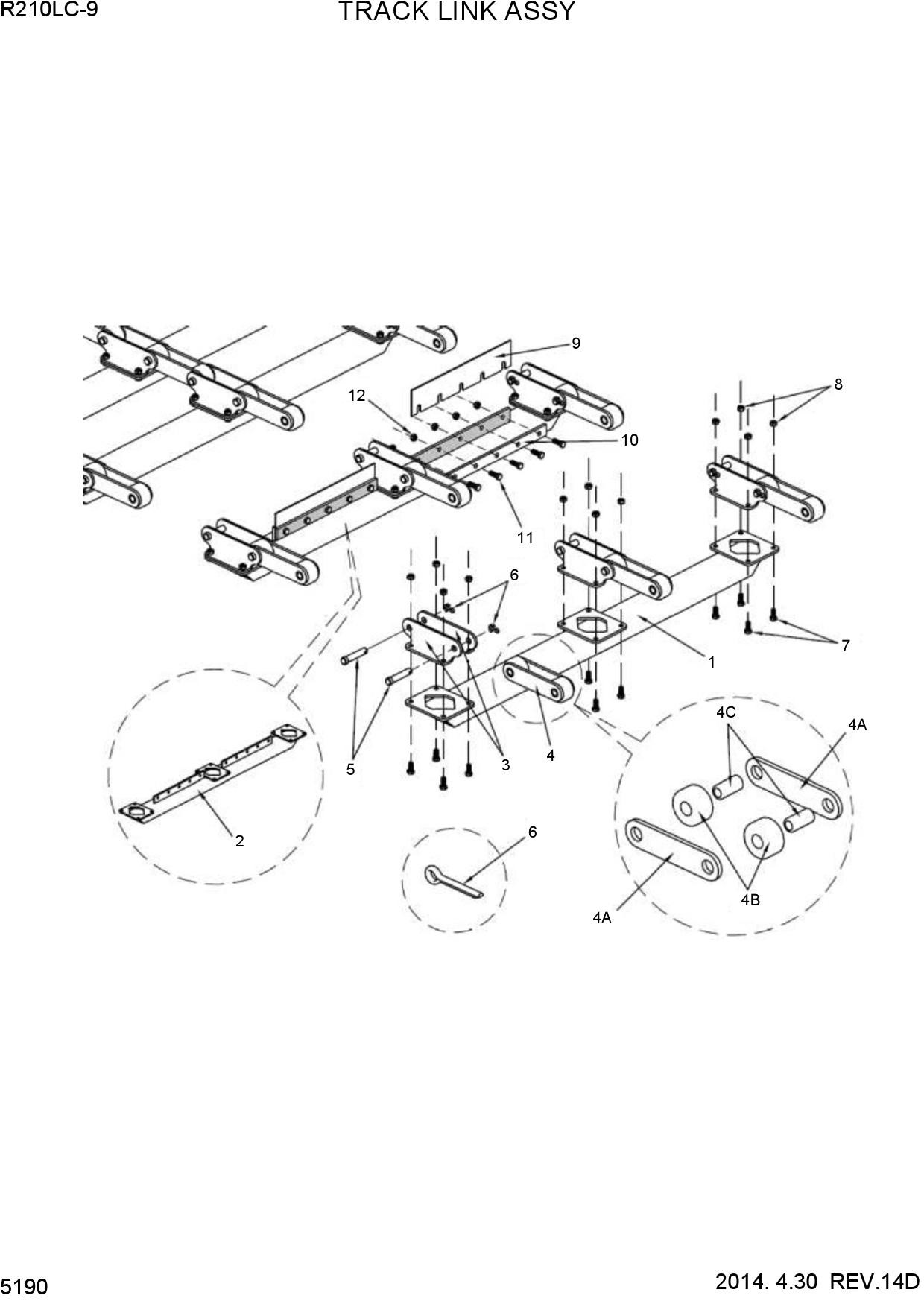 TRACK LINK ASSY