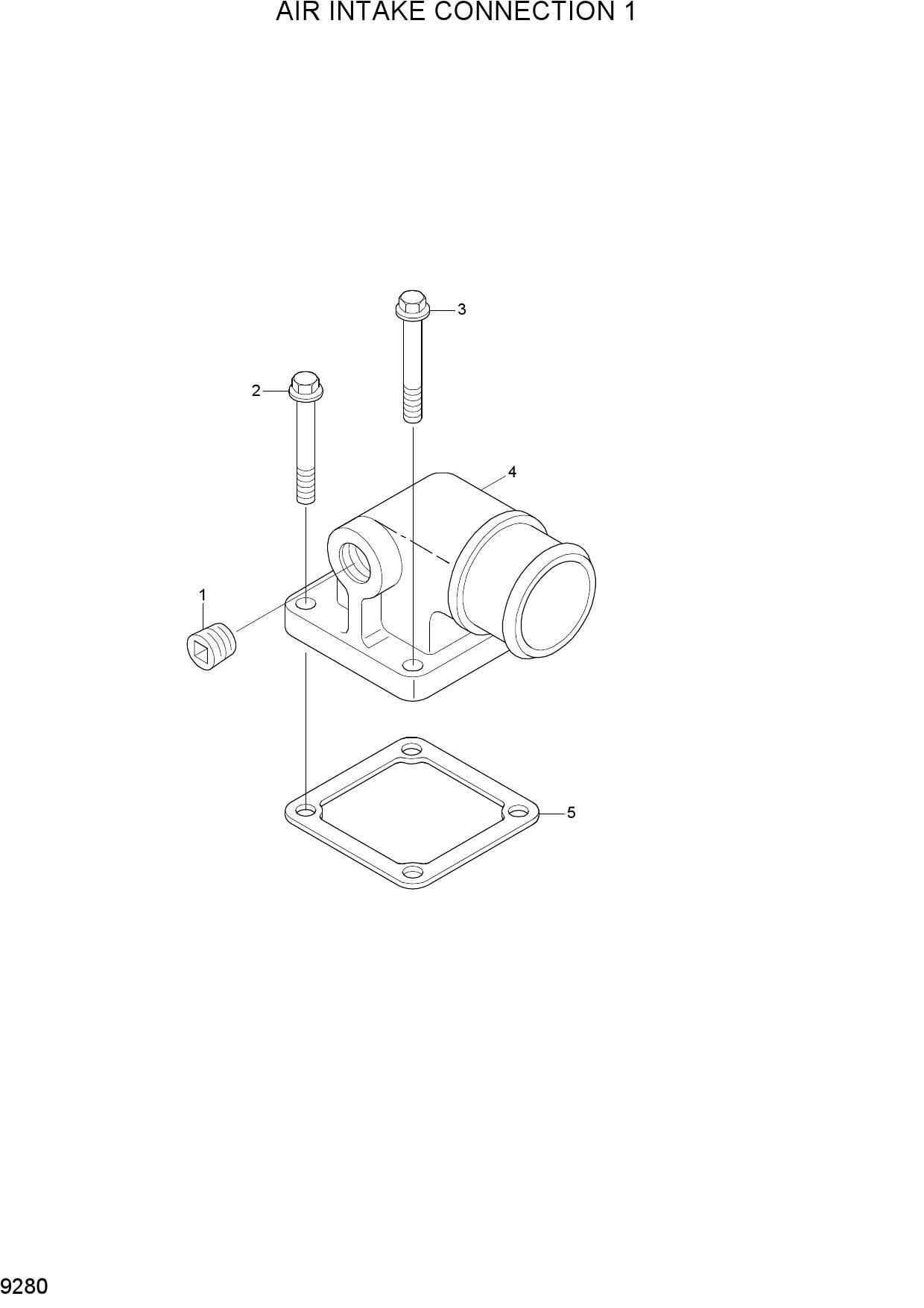 AIR INTAKE CONNECTION 1