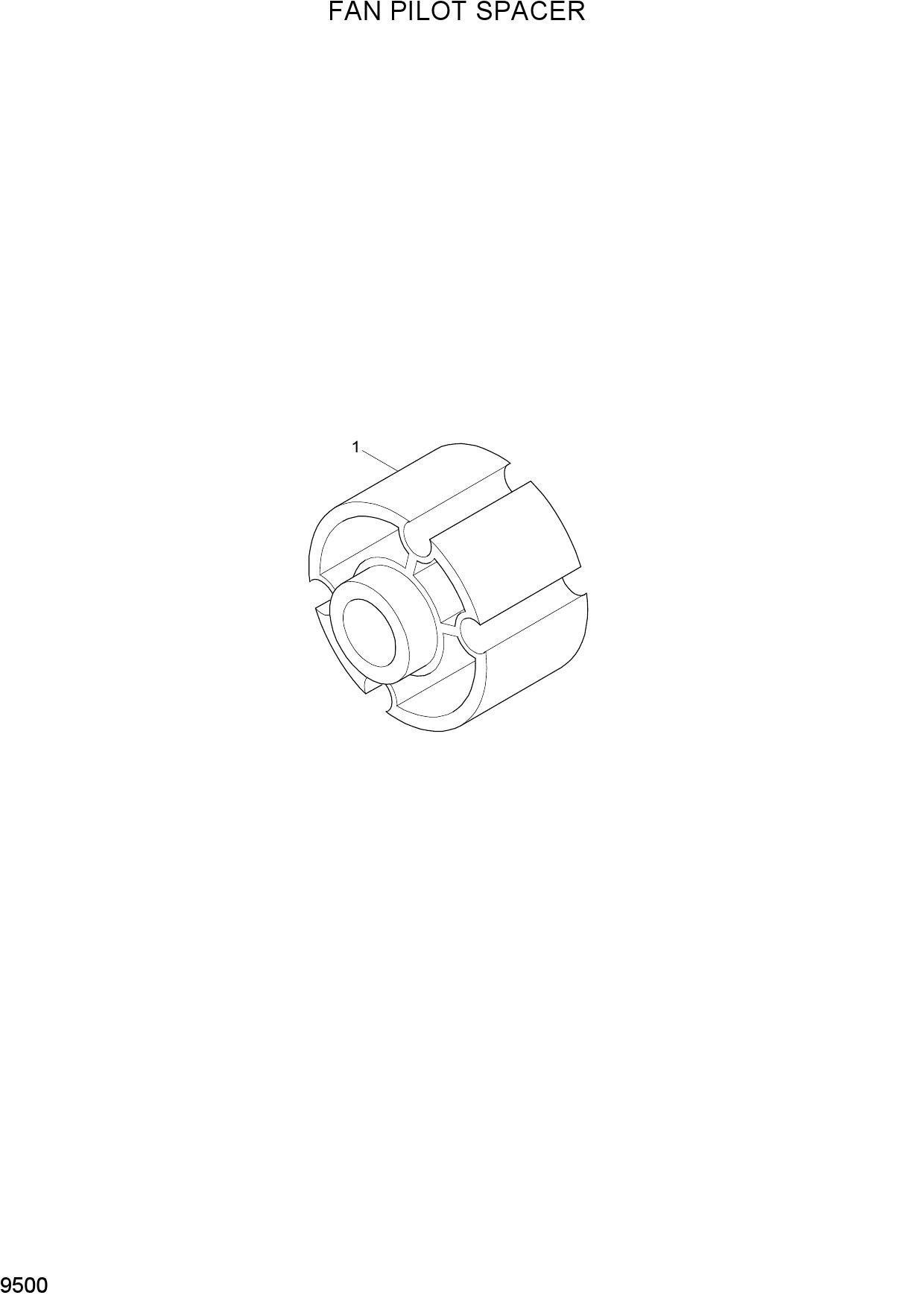 FAN PILOT SPACER